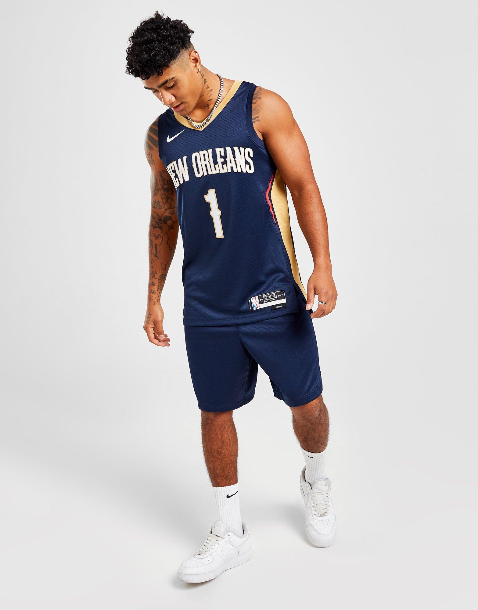 Nike DriFit Men's NBA New Orleans Zion Williamson Jersey