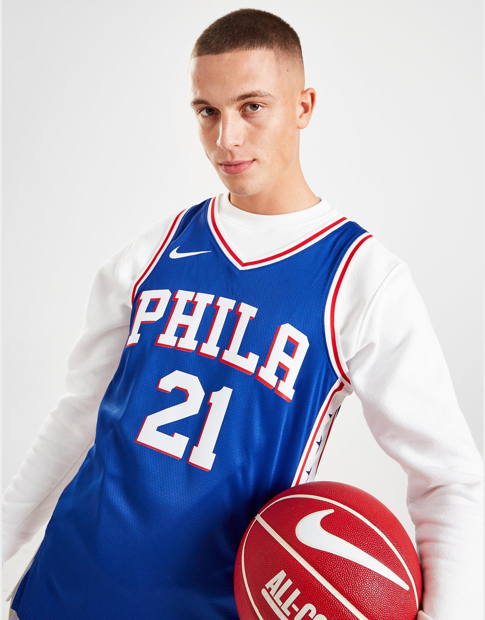 Philadelphia 76ers player jersey