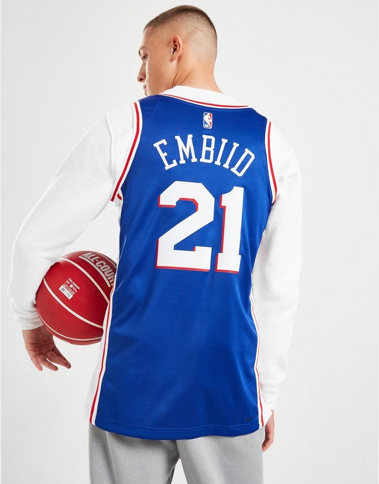 Nike NBA  Philadelphia 76ers Swingman Embiid #21 Jersey