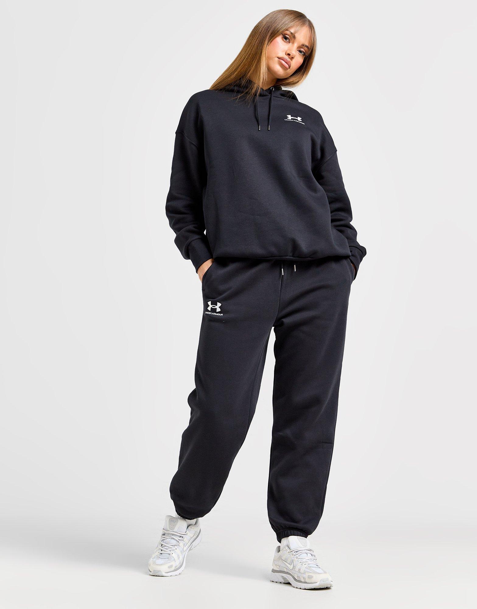 Womens black under store armour sweatpants