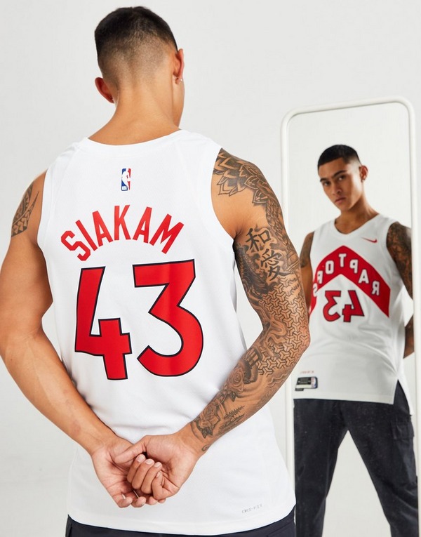 Vacaciones Mala fe marco Compra Nike camiseta NBA Toronto Raptors Siakam #43 Swingman en Blanco