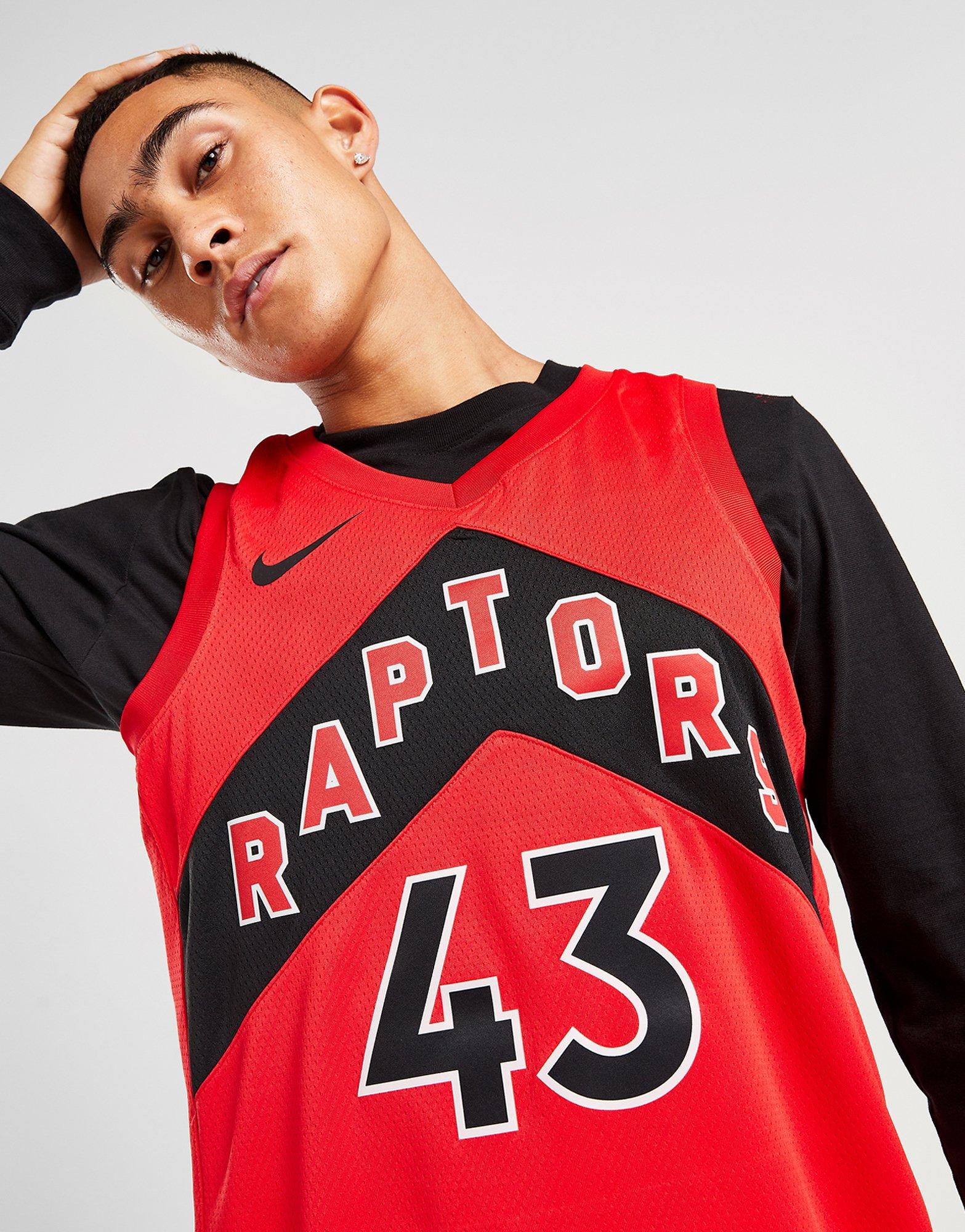 White Nike NBA Toronto Raptors Siakam #43 Swingman Jersey