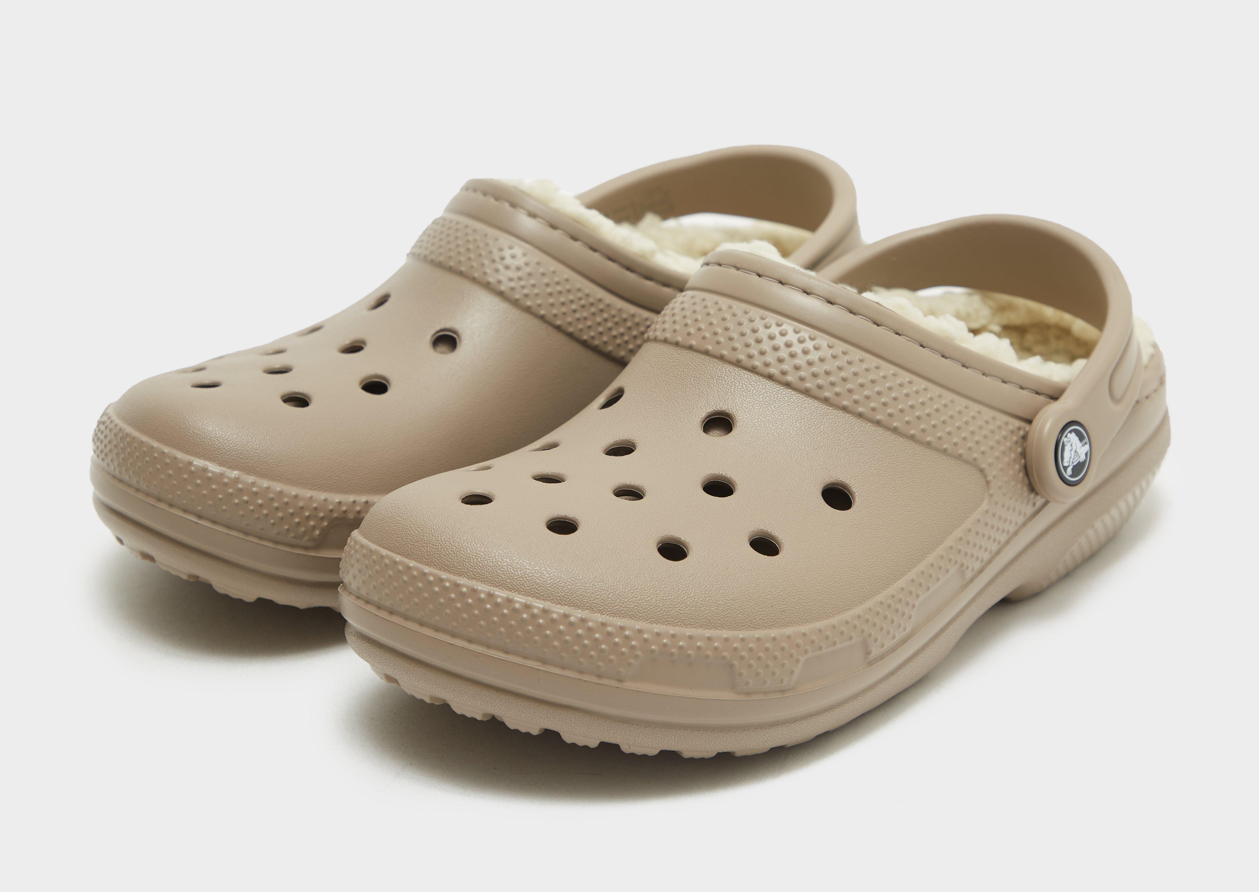 Womens hotsell lined crocs