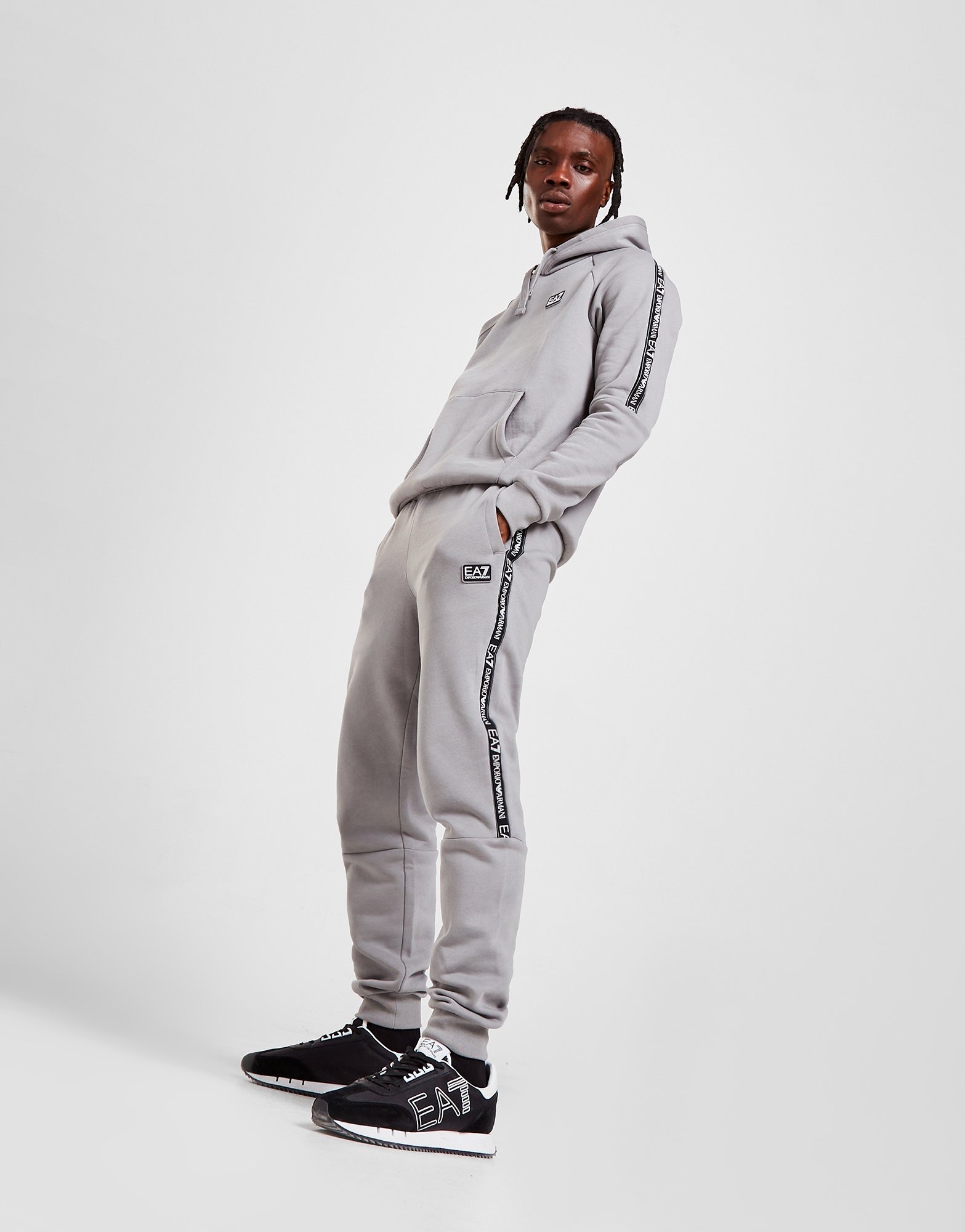 emporio armani ea7 tape side joggers