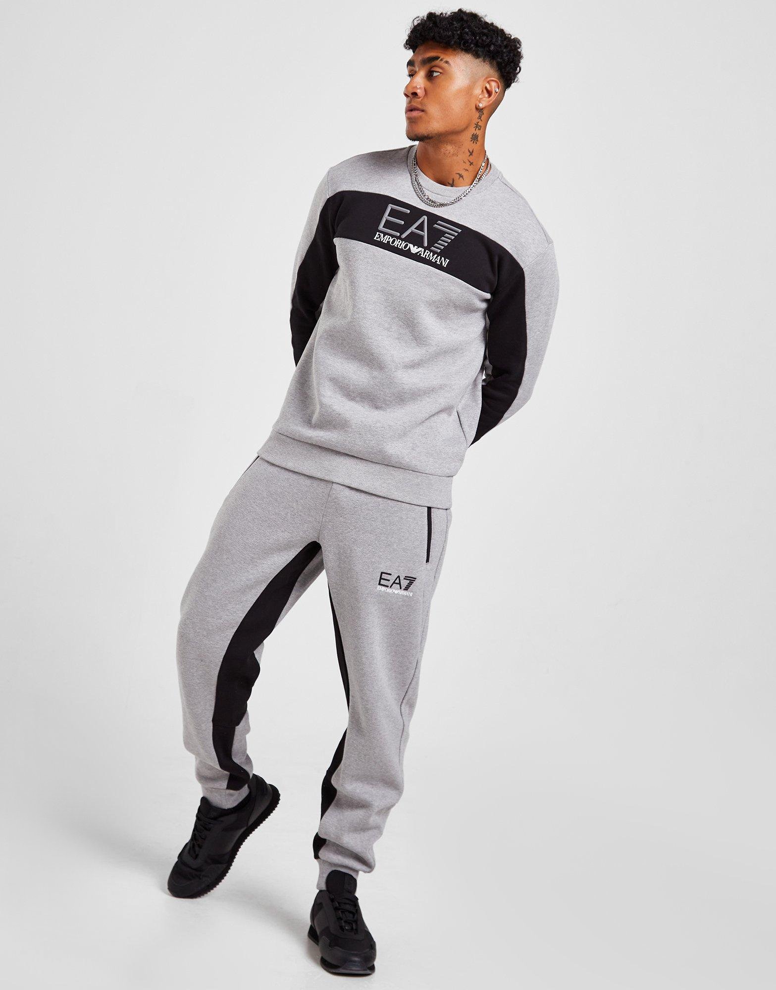 Armani EA7 pantalón de Colour Block en Gris | JD Sports España
