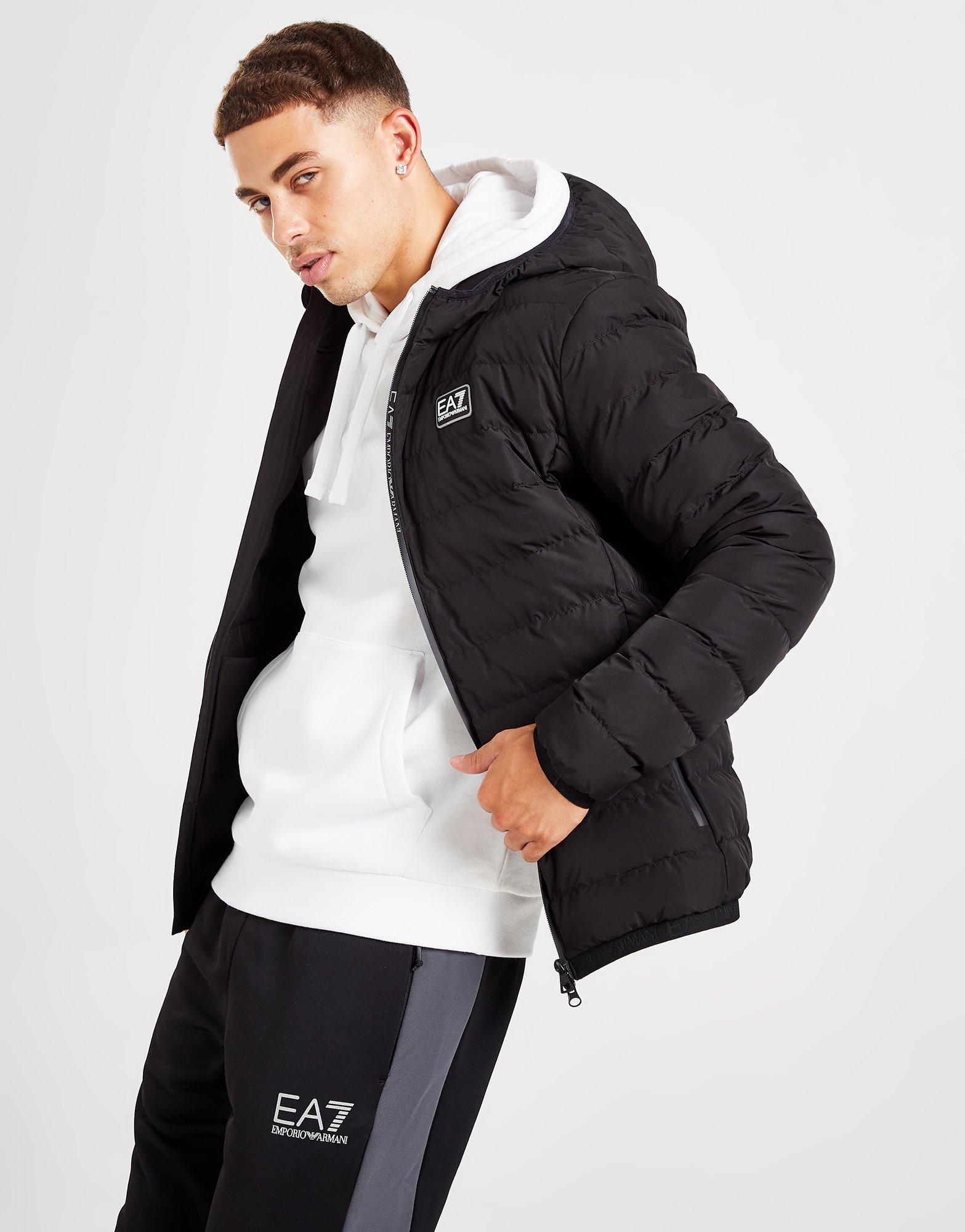 Black Emporio Armani EA7 Baffle Jacket | JD Sports Global