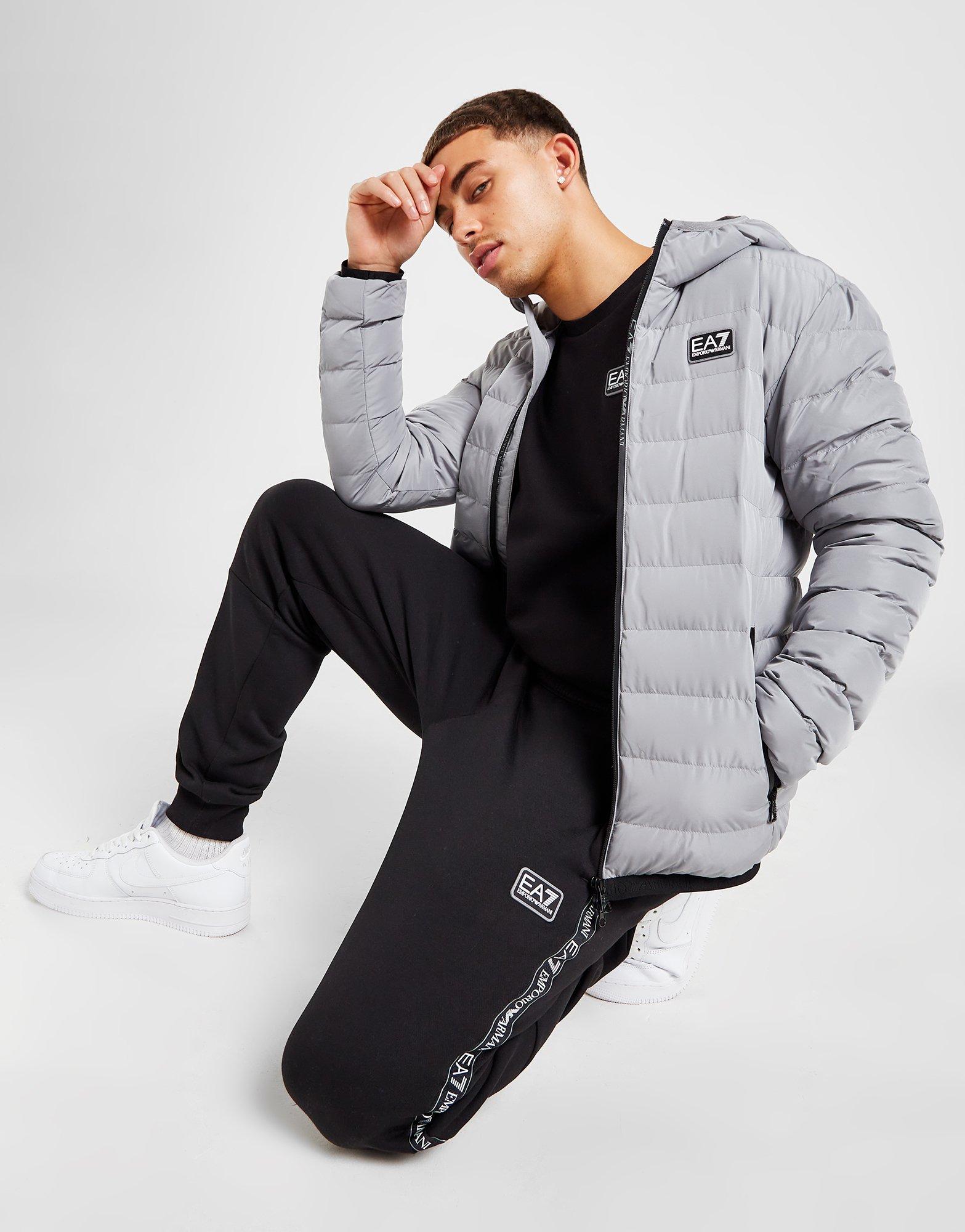 Grey Emporio Armani EA7 Baffle Jacket | JD Sports Global