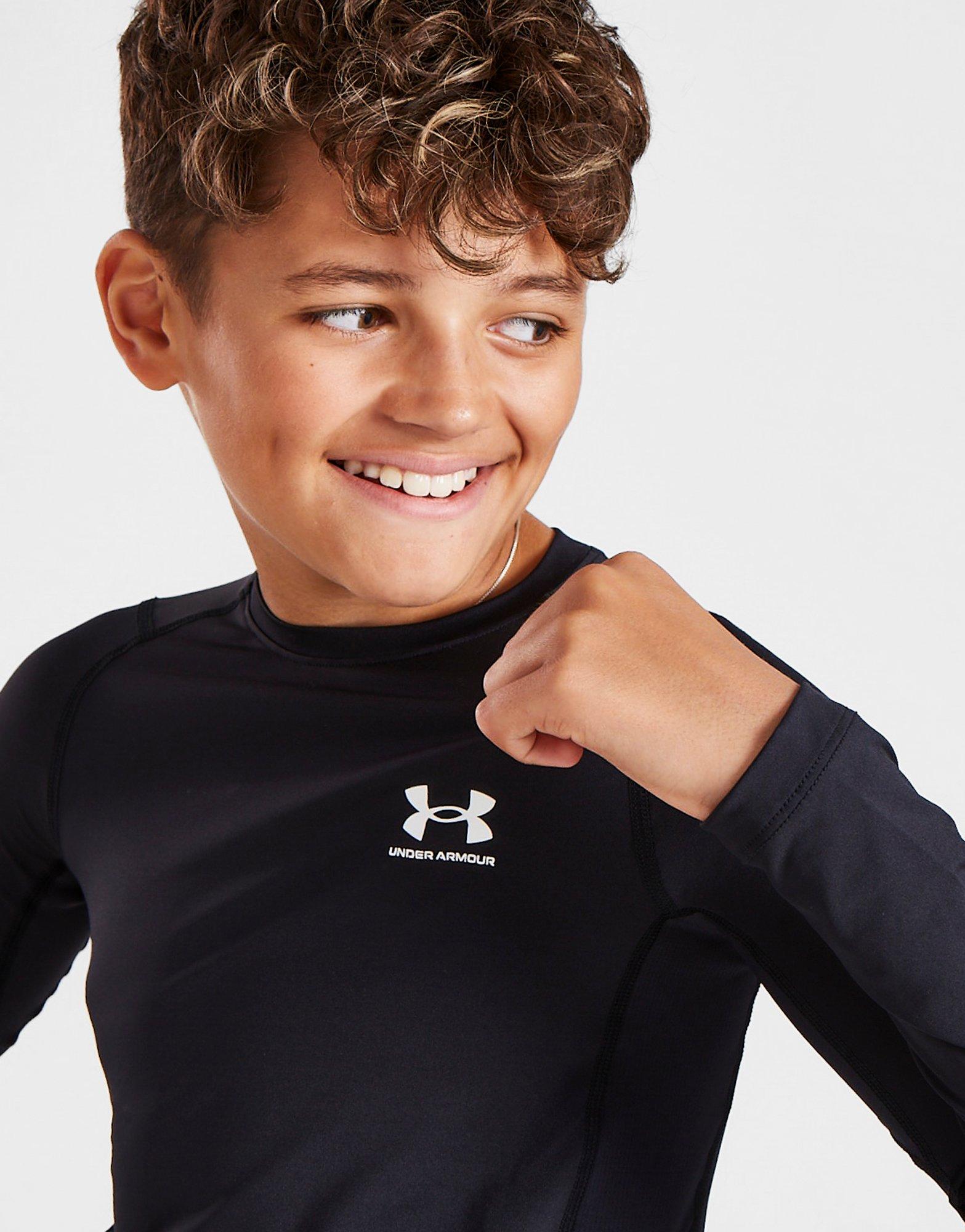 Under Armour HeatGear Armour Long Sleeve Top Junior