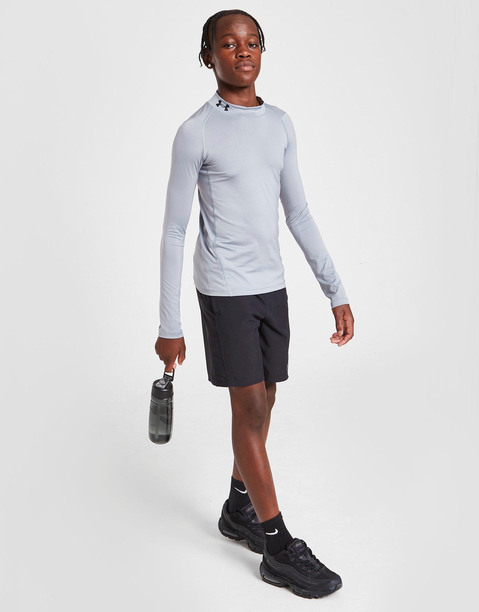 Under Armour HeatGear Mock Long Sleeve Top Junior