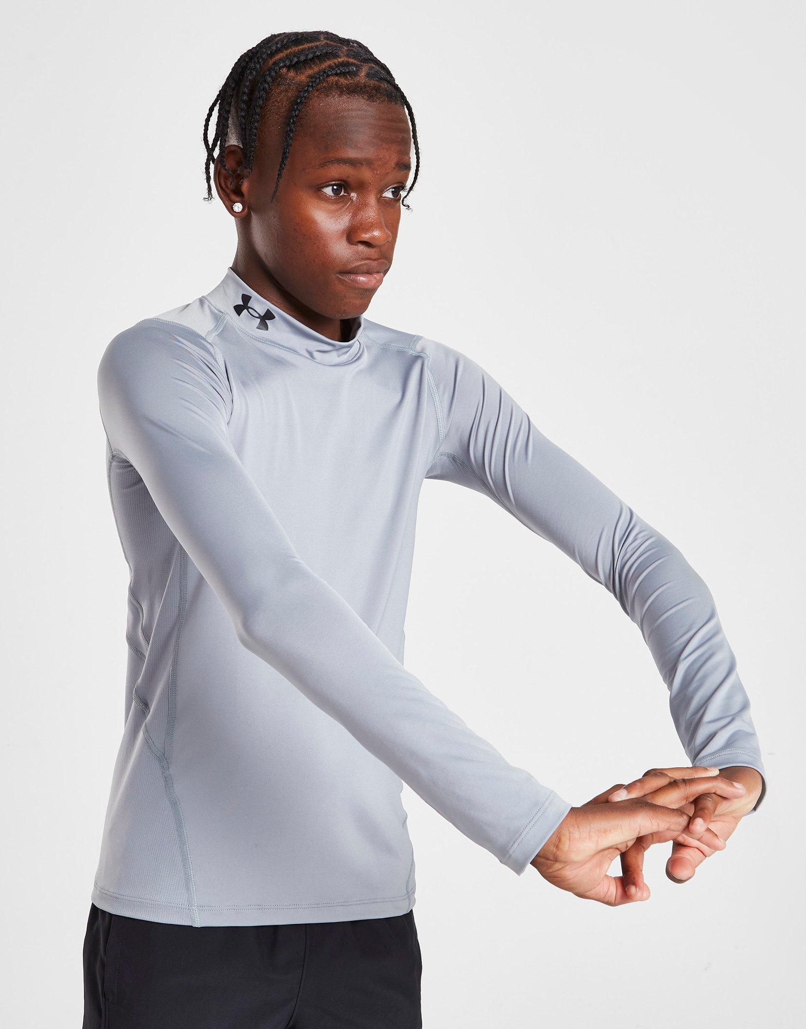 Under Armour HeatGear Mock Long Sleeve Top Junior