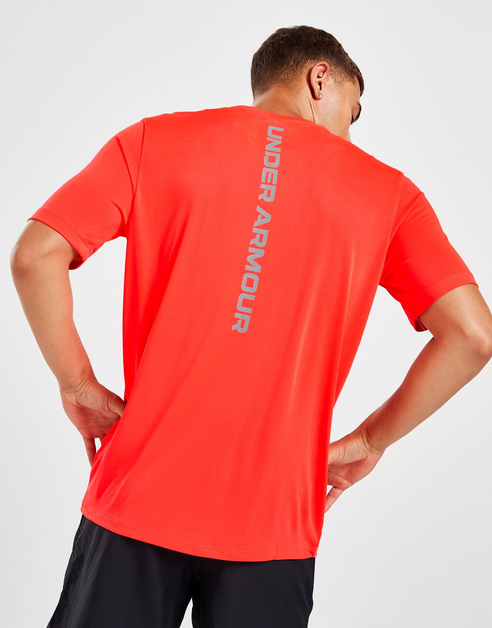 disgusting Ash Mathis Red Under Armour Tech Reflective T-Shirt - JD Sports Ireland