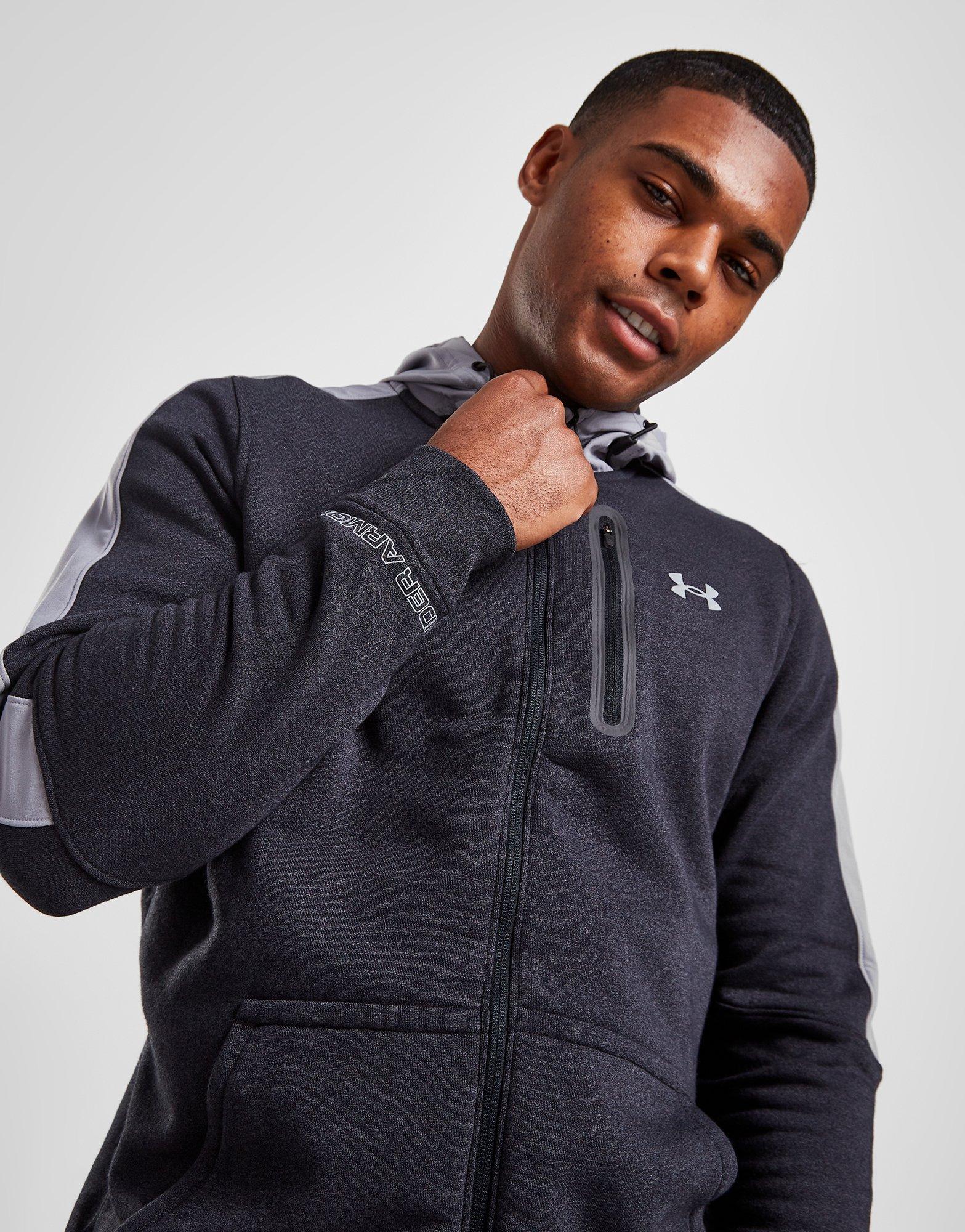 Ua threadborne fleece on sale full zip hoodie