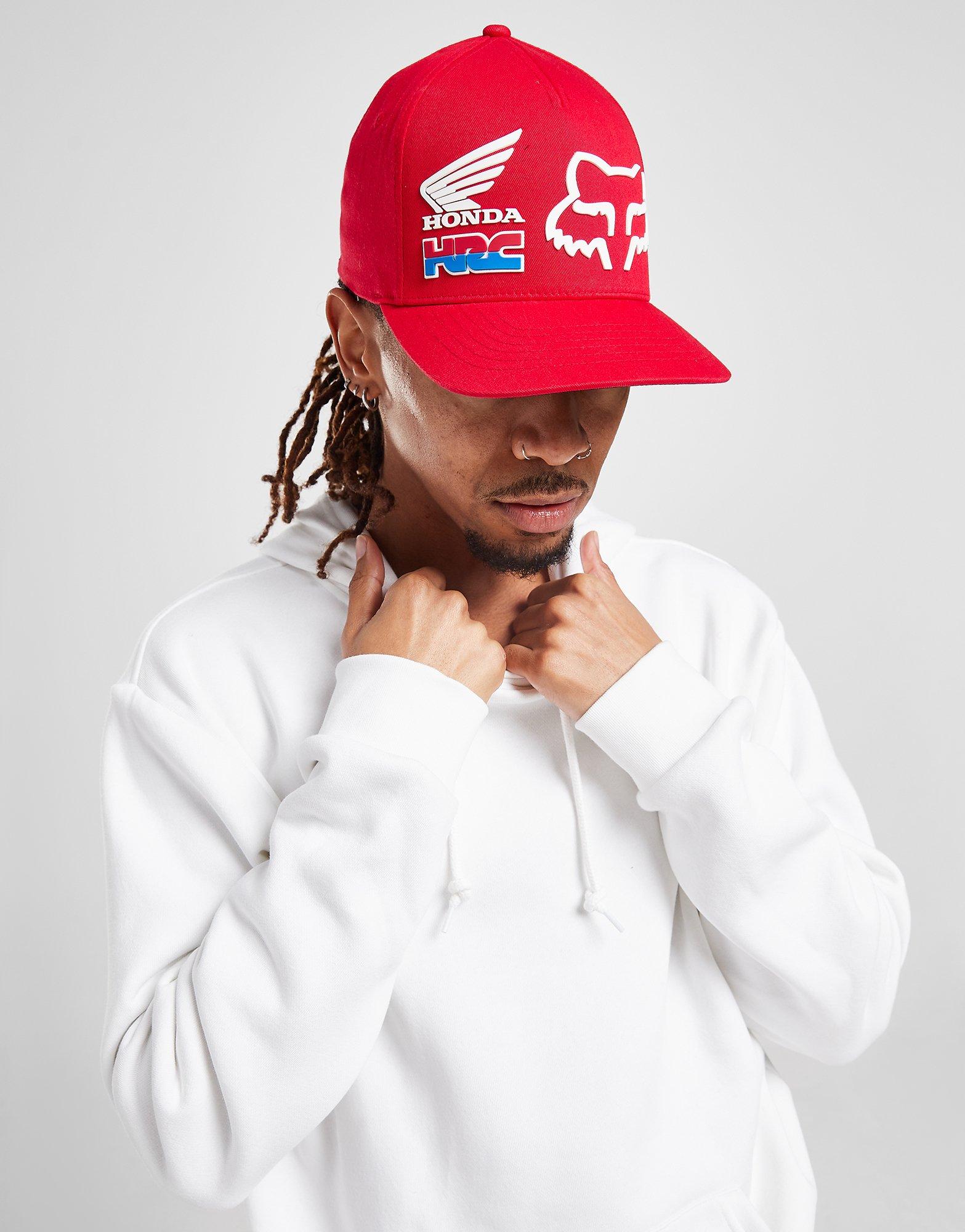 Brand New 2019 Genuine Honda Racing HRC FOX Merchandise Baseball Peak Cap Hat 