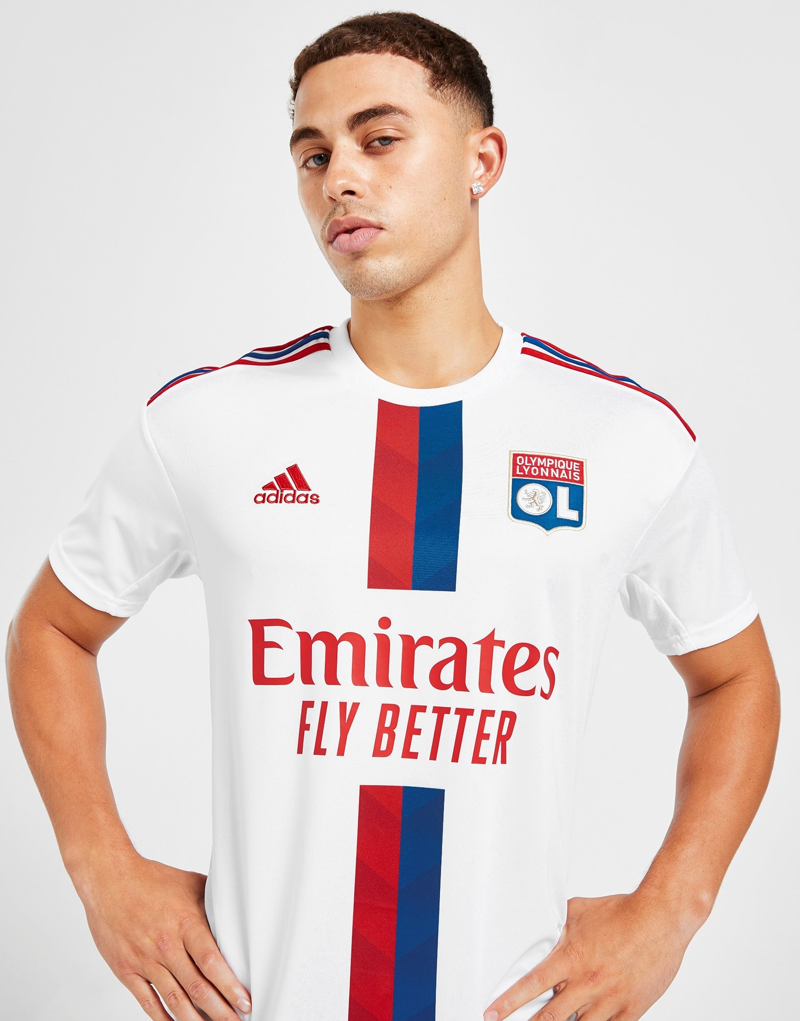 Mand parfum Helm White adidas Olympique Lyon 2022/23 Home Shirt | JD Sports Global