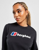 Berghaus T-Shirt Manches Longues Logo Boyfriend Femme