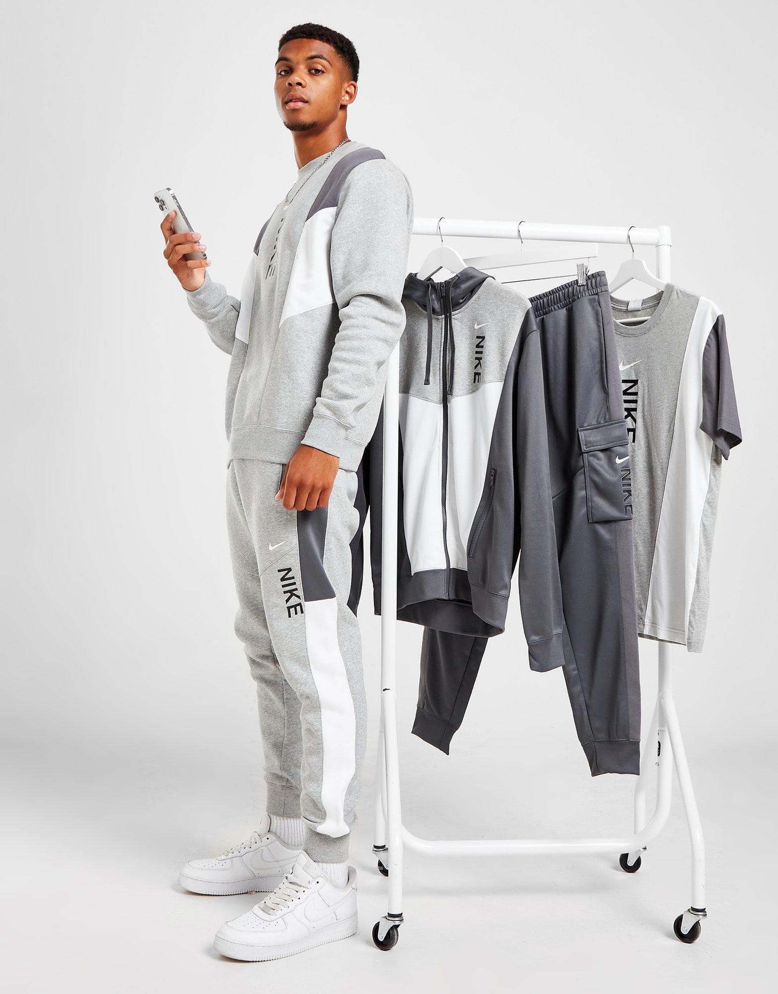 Grey nike hybrid online joggers