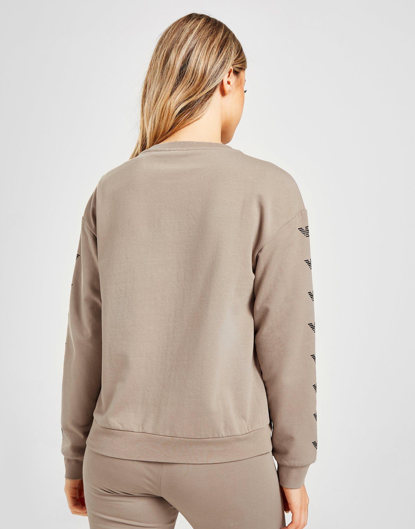 Emporio Armani EA7 Repeat Eagle Crew Sweatshirt