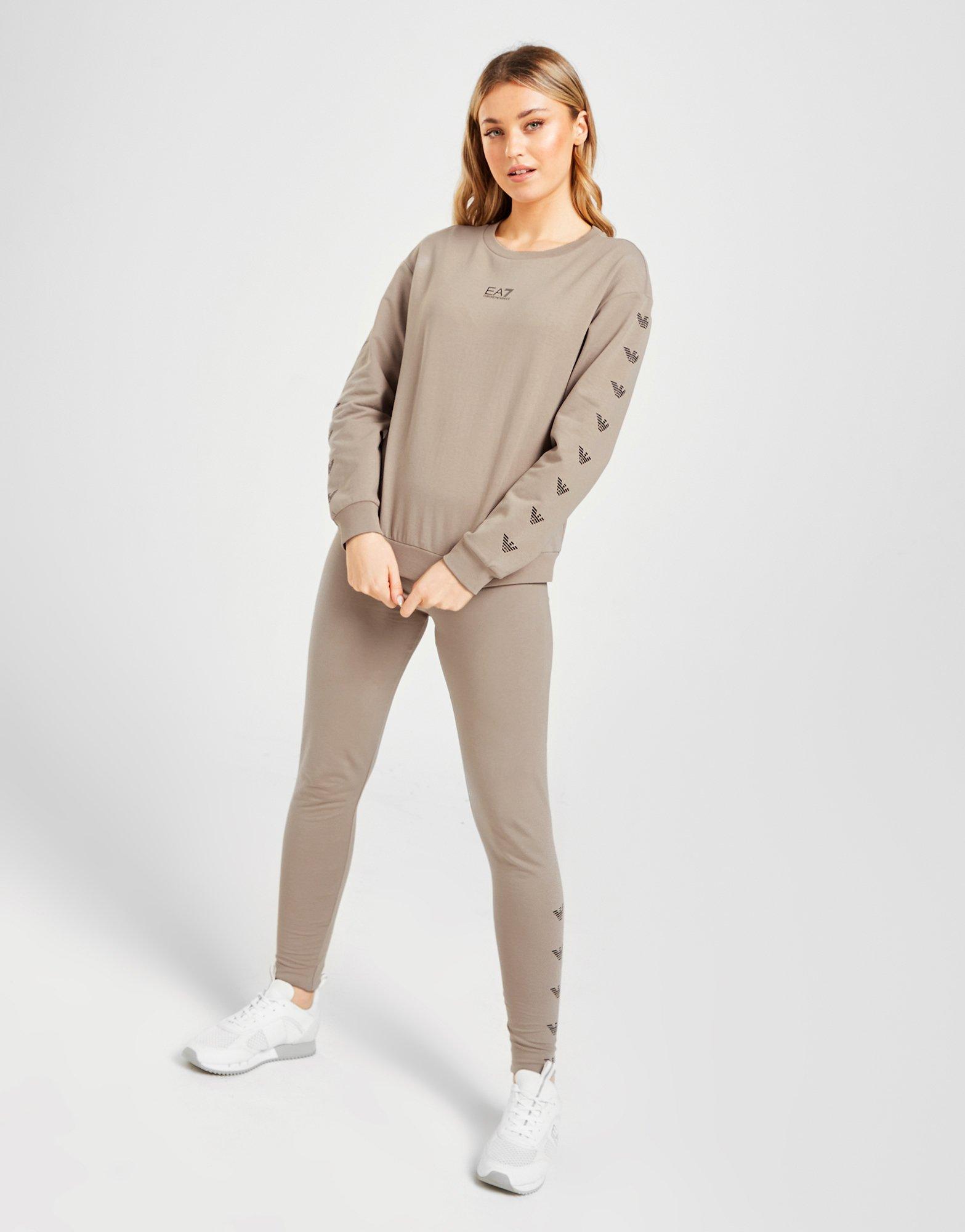 Emporio Armani EA7 Repeat Eagle Crew Sweatshirt