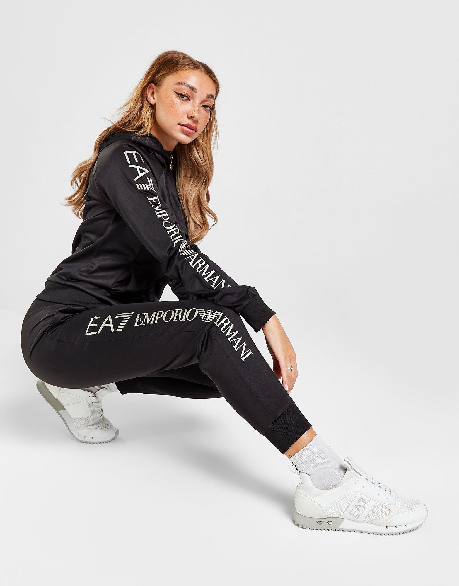 Black Emporio Armani EA7 Logo Tracksuit | JD Sports Global