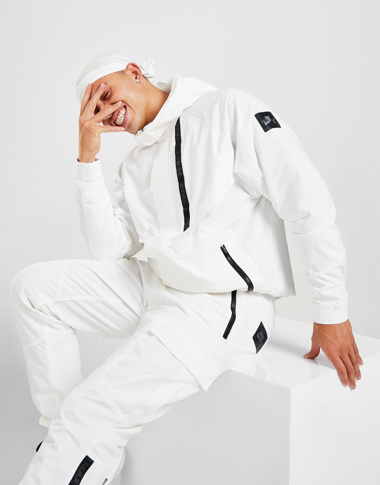 white nike air tracksuit