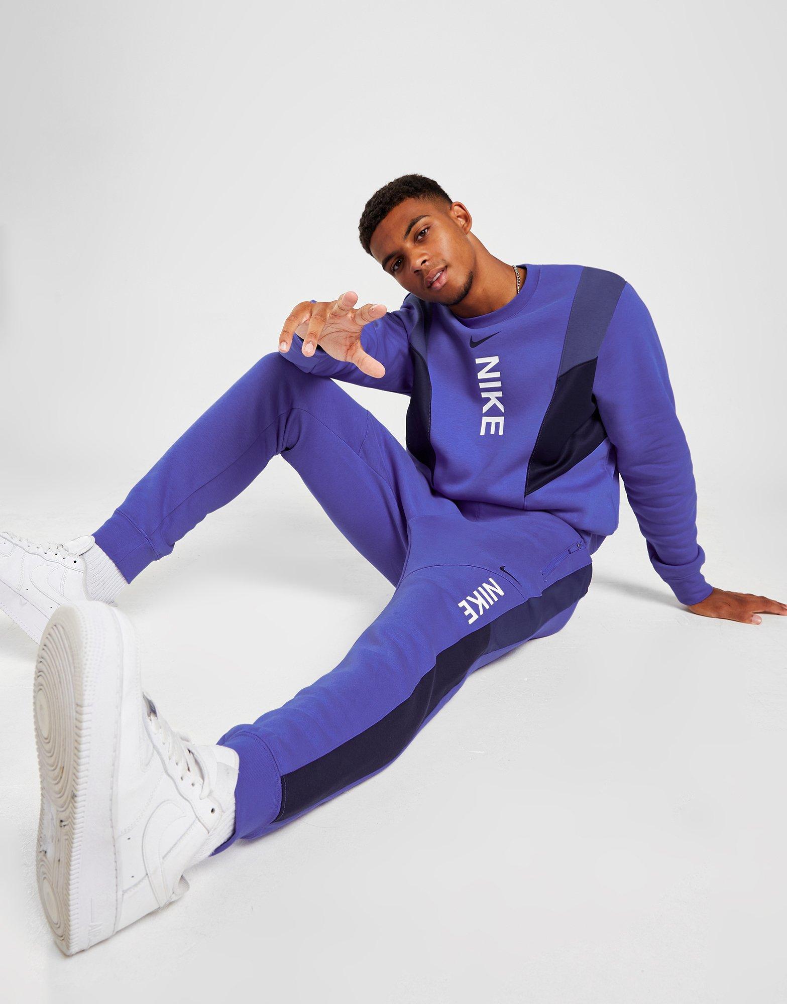 Nike hotsell blue joggers