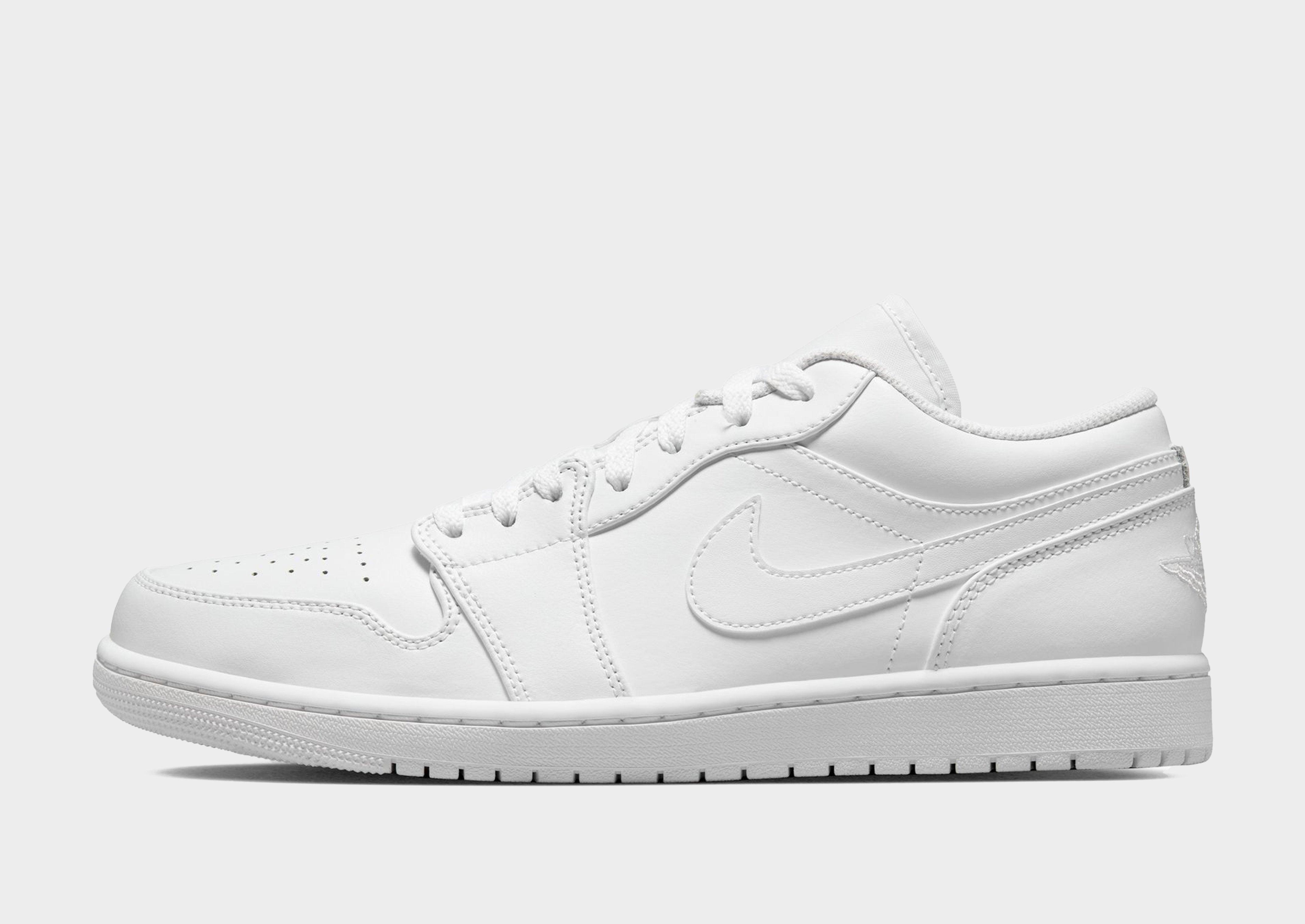 Nike air jordan hot sale 1 retro low white