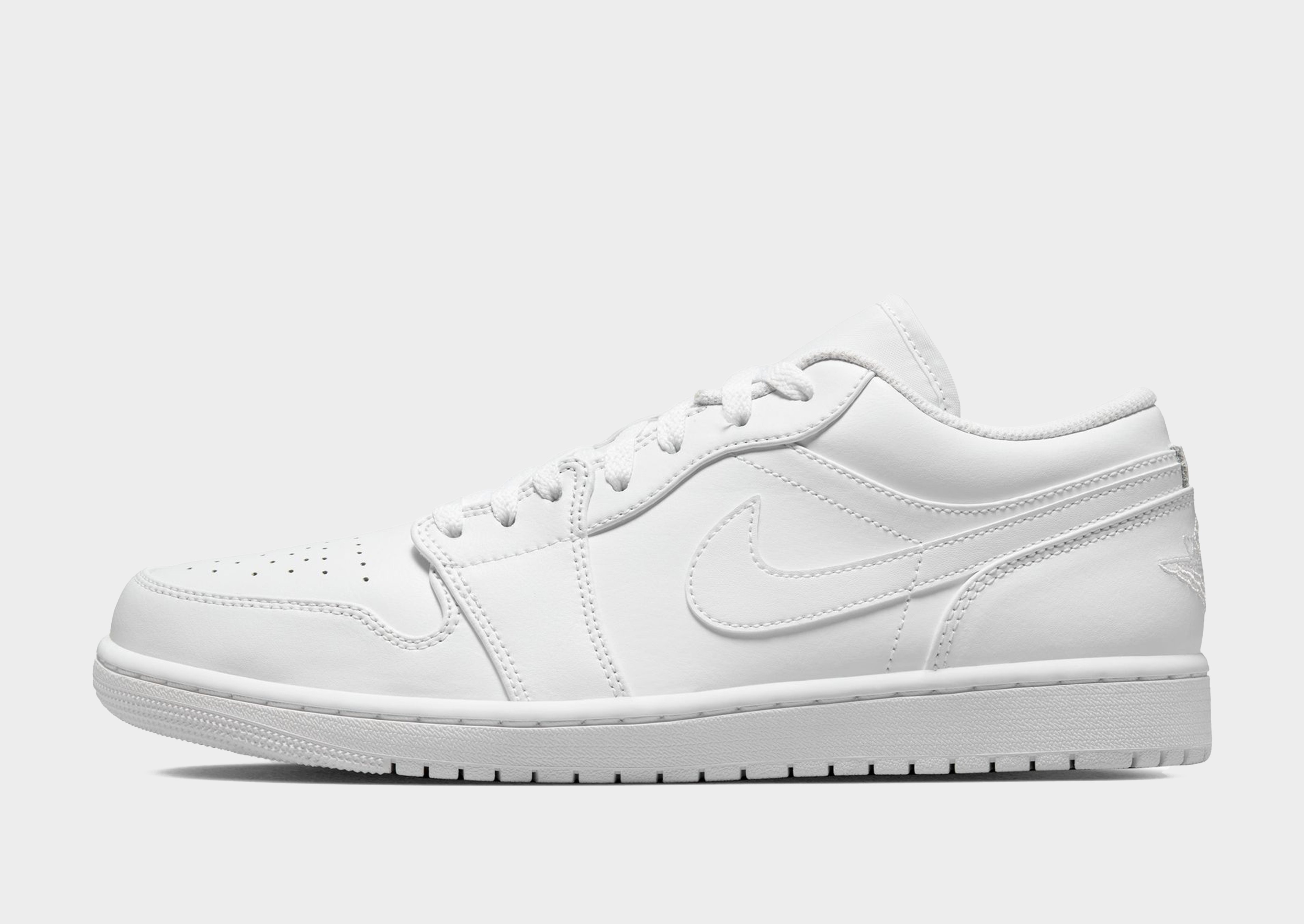 White Jordan Air 1 Low JD Sports Singapore