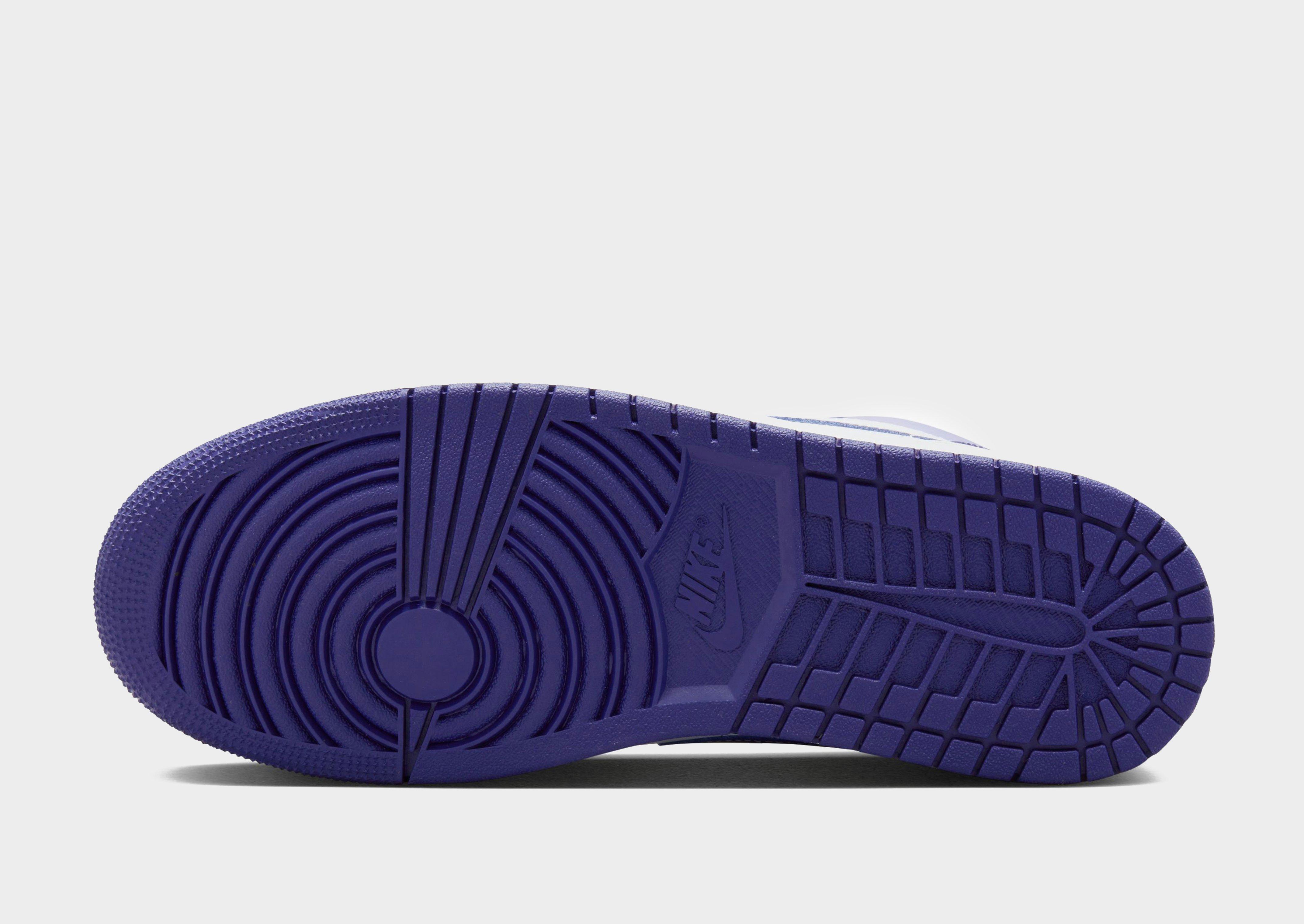 Nike air jordan on sale 1 purple black