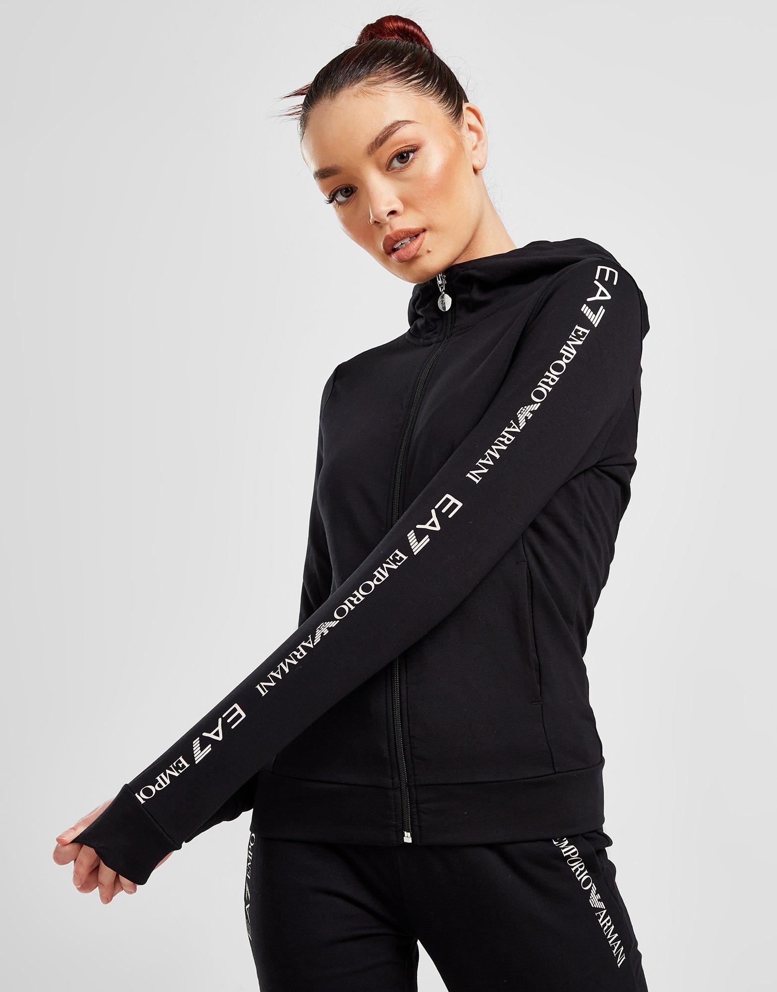 Armani tape online hoodie