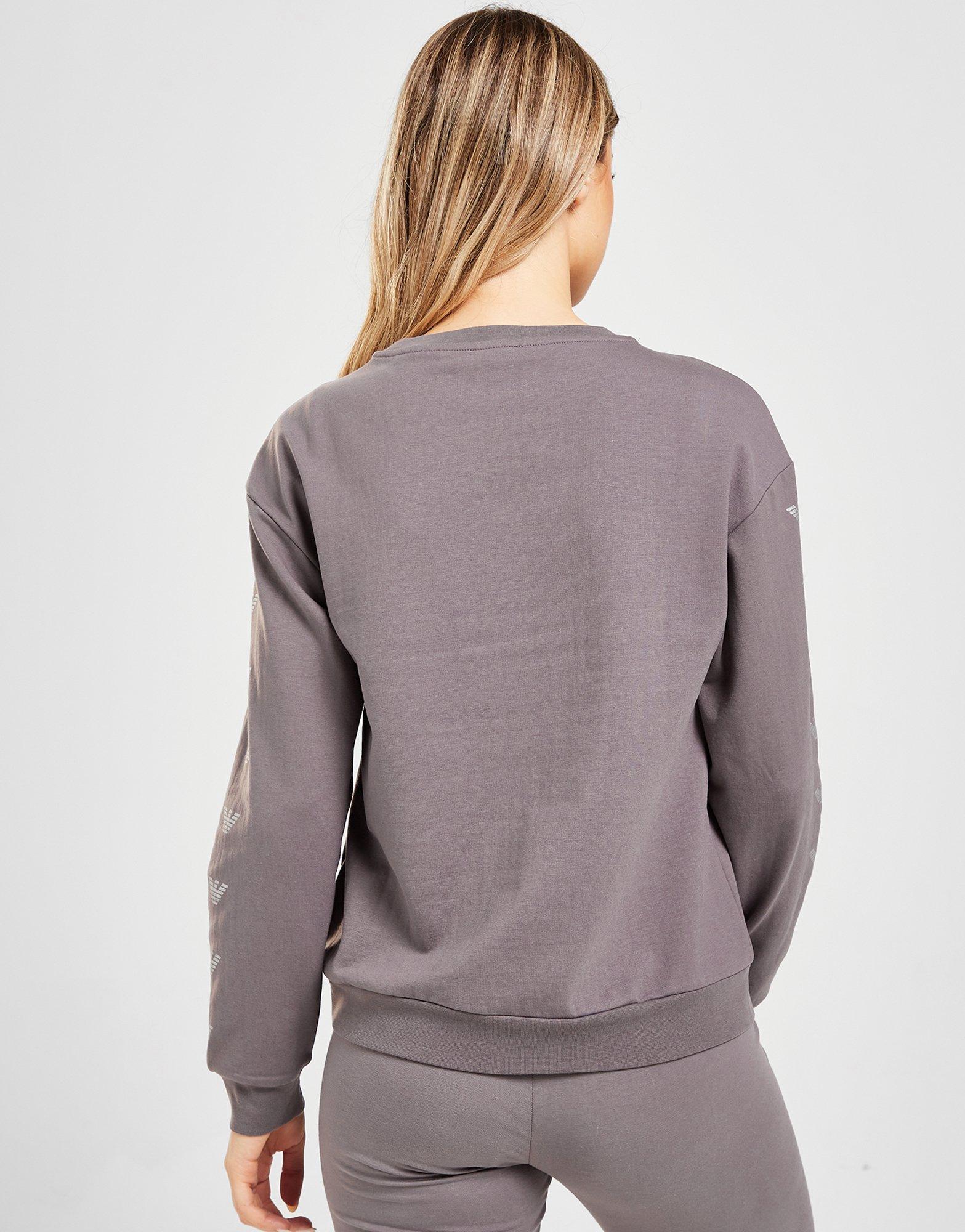 EA7 Emporio Armani Repeat Eagle Crew Sweatshirt