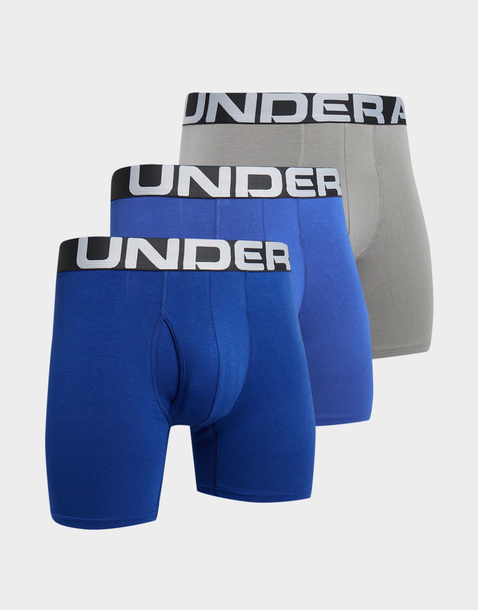 Under Armour Ragazzi Pantaloncini Poliestere Blu Taglia S Regolare 