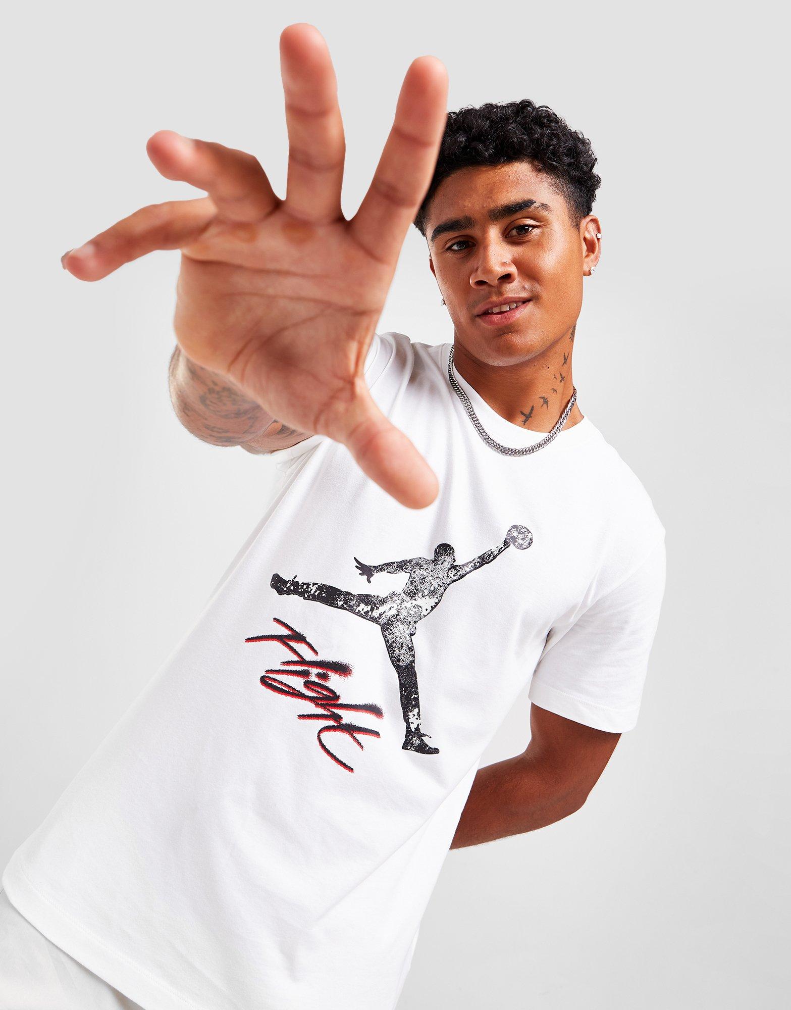 White Jordan Flight T-Shirt | JD Sports UK