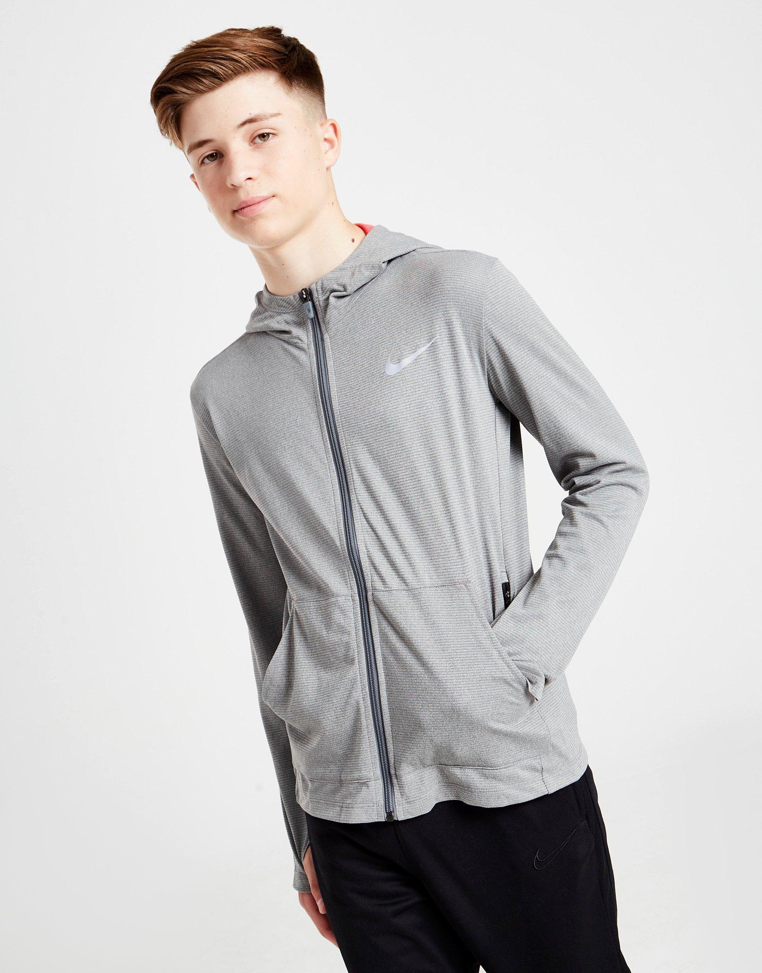 Nike Full Zip Poly Hoodie Junior