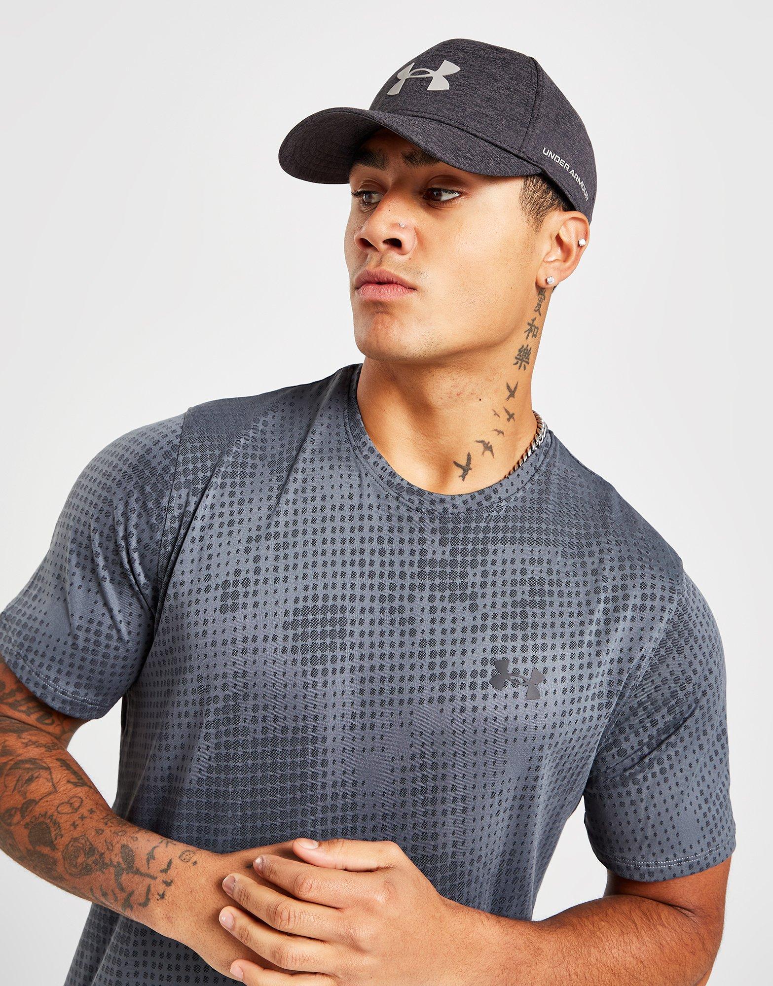 Under armour printed blitzing 3.0 stretch shop fit cap