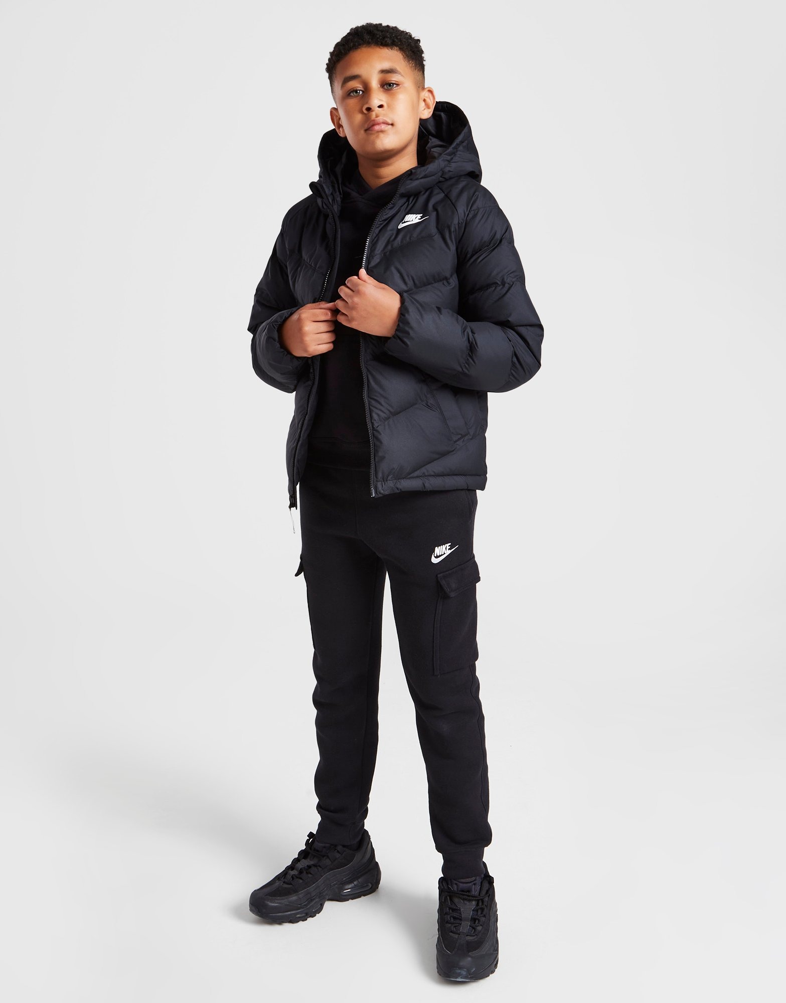 Black Nike Sportswear Padded Jacket Junior JD Sports Malaysia