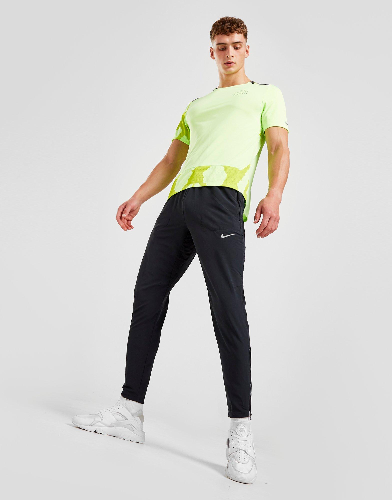 Nike Phenom Dri-Fit Woven Running Gym Pants Mens Size Large Black