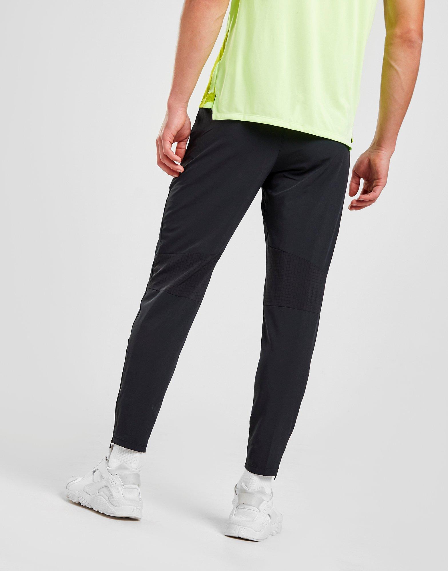 Nike Running Dri-FIT Stripe woven pants in gray