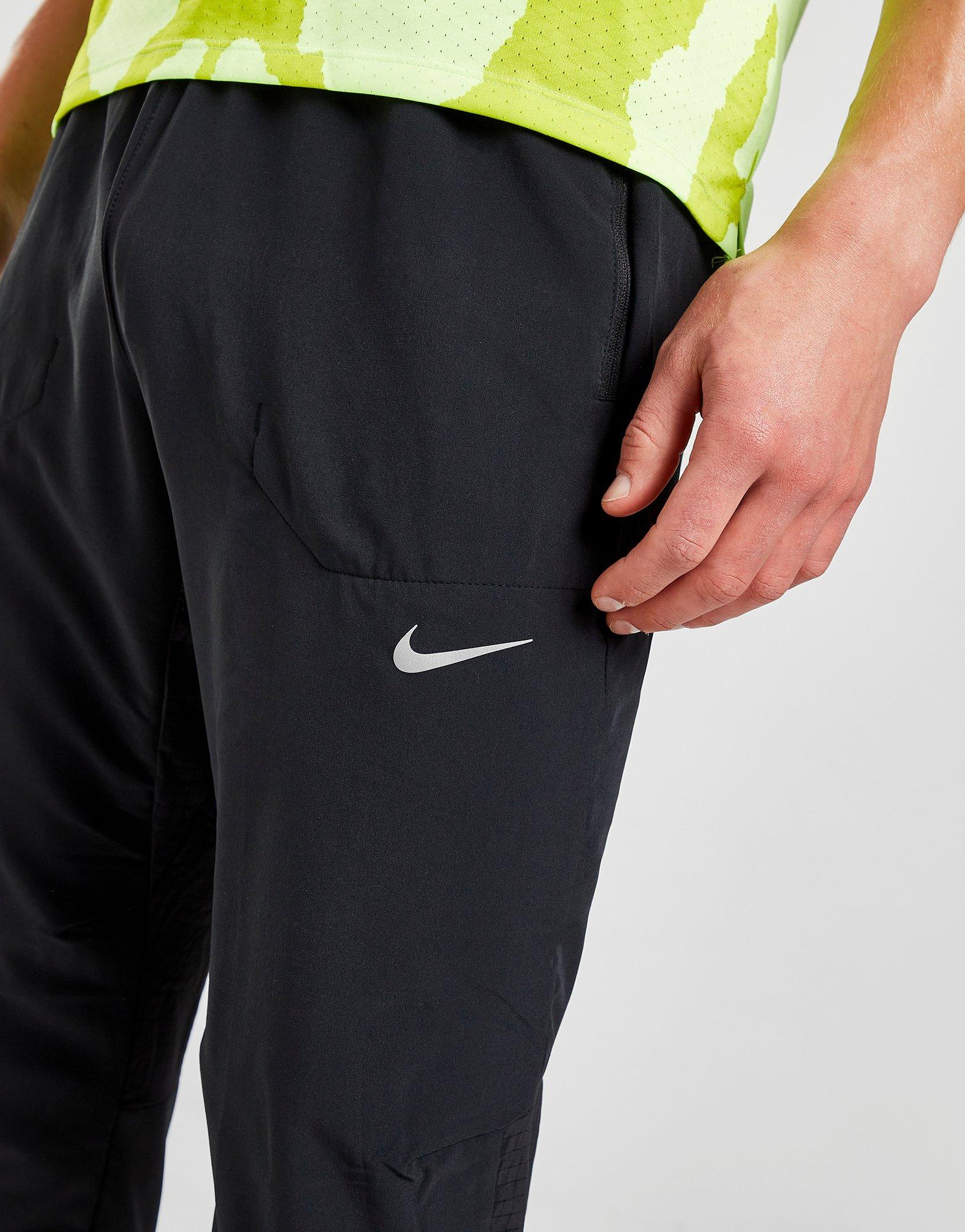 Black Nike Elite Woven Dri-FIT Track Pants