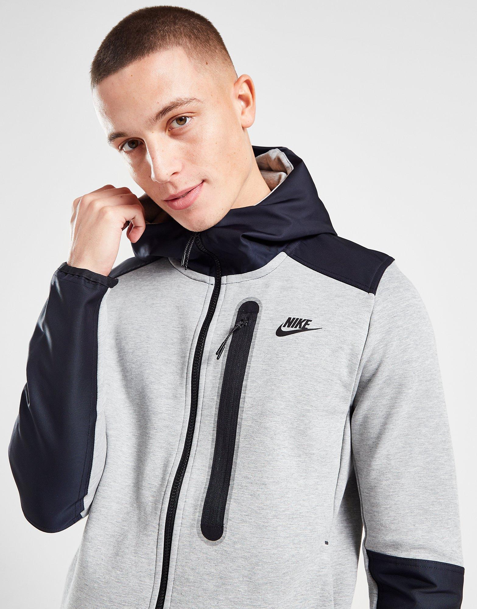 Nike Tech Overlay Full Zip Hoodie