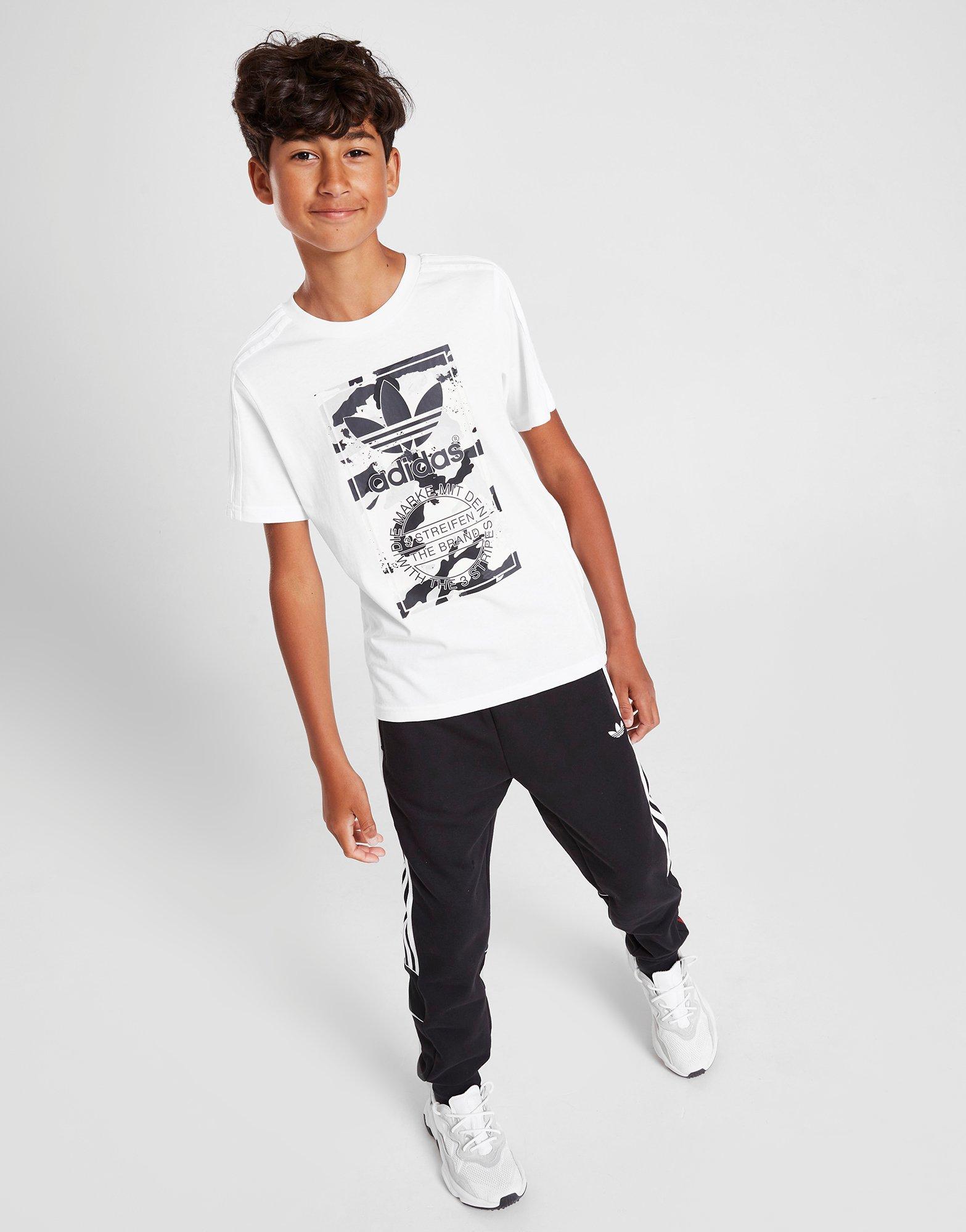 adidas Originals Camo T-Shirt Junior