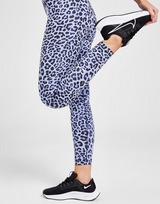 Nike Training Leopard All Over Print Leggings Damen