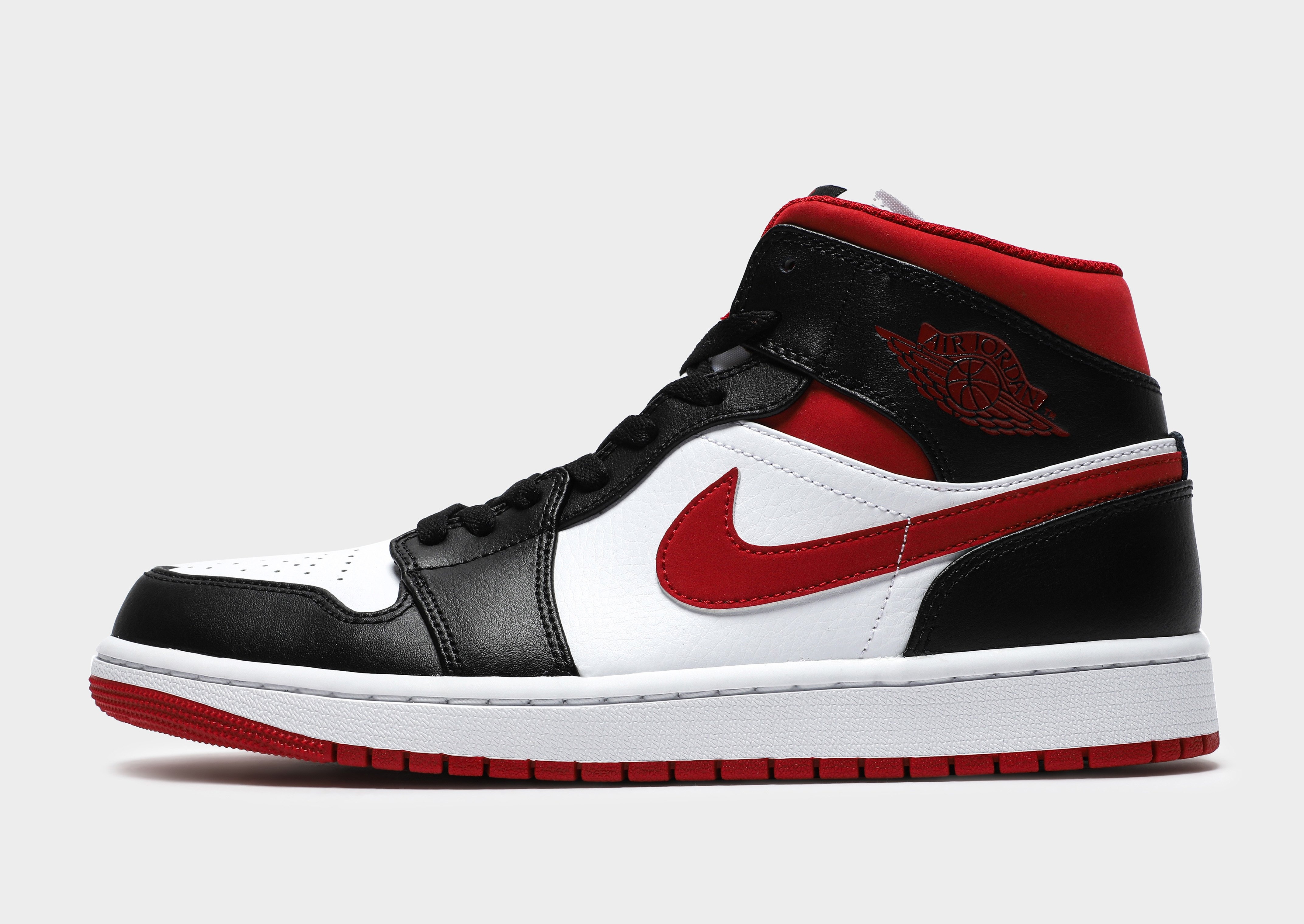 Red Jordan Air 1 Mid | JD Sports