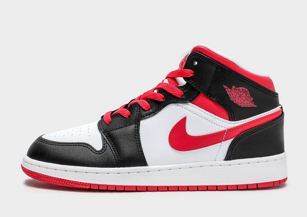 Black Jordan Air 1 Mid Junior - 1 Per Customer | JD Sports Black Jordan Air 1 Mid Junior - 1 Per Customer | JD Sports