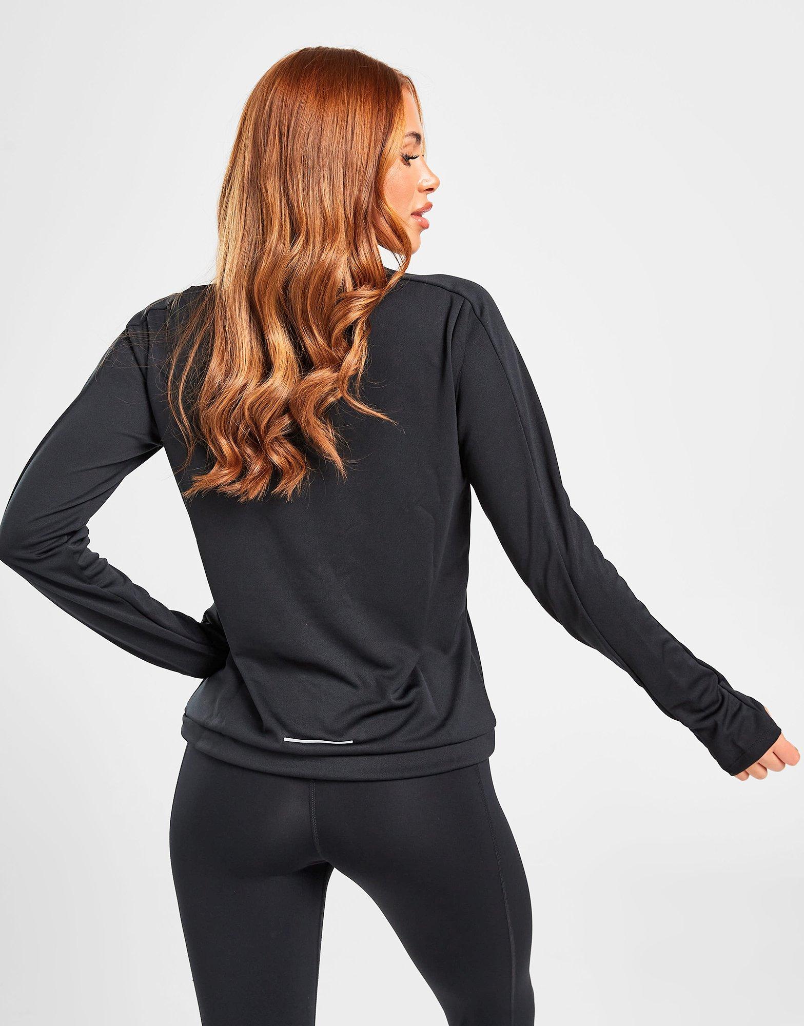 Nike Running long sleeve pacer in black