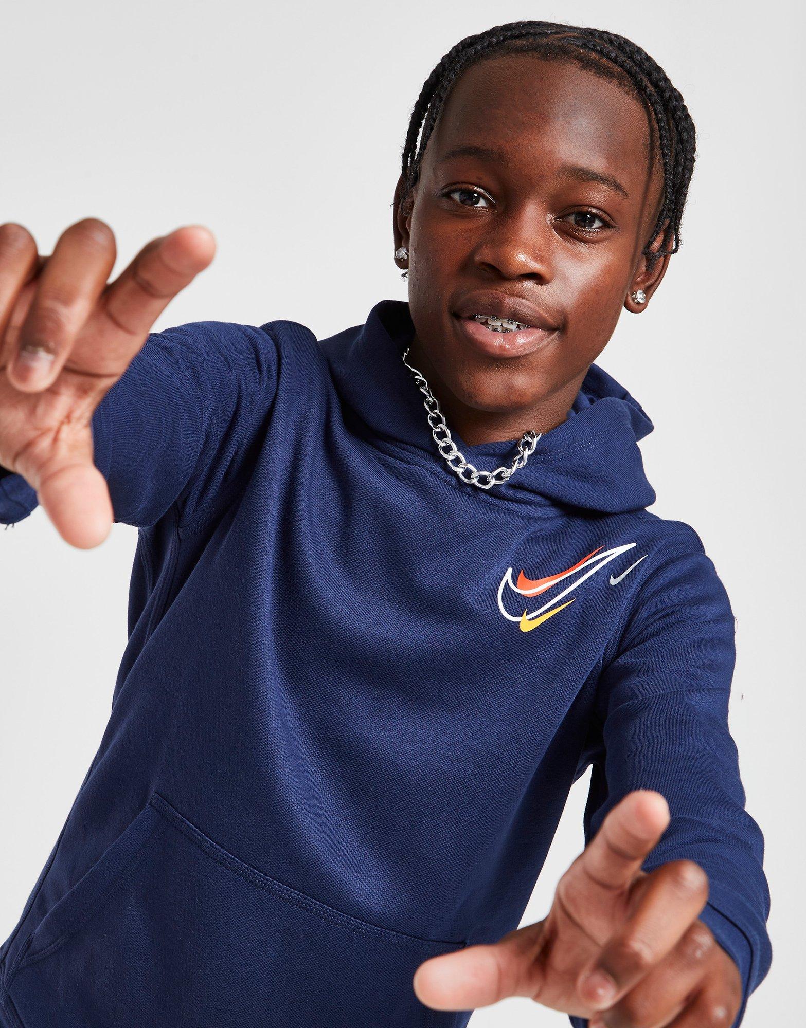 Nike Multi Swoosh Hoodie Junior