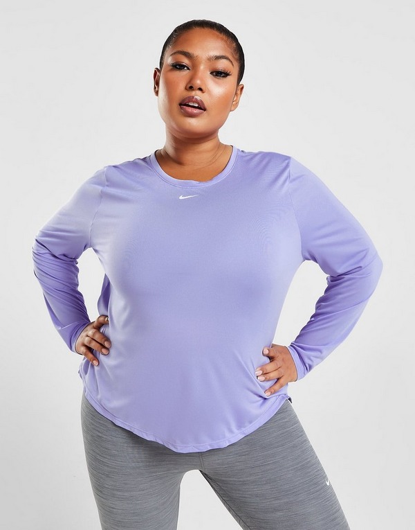 Nike Plus Size Dri-FIT One Long Sleeve Top