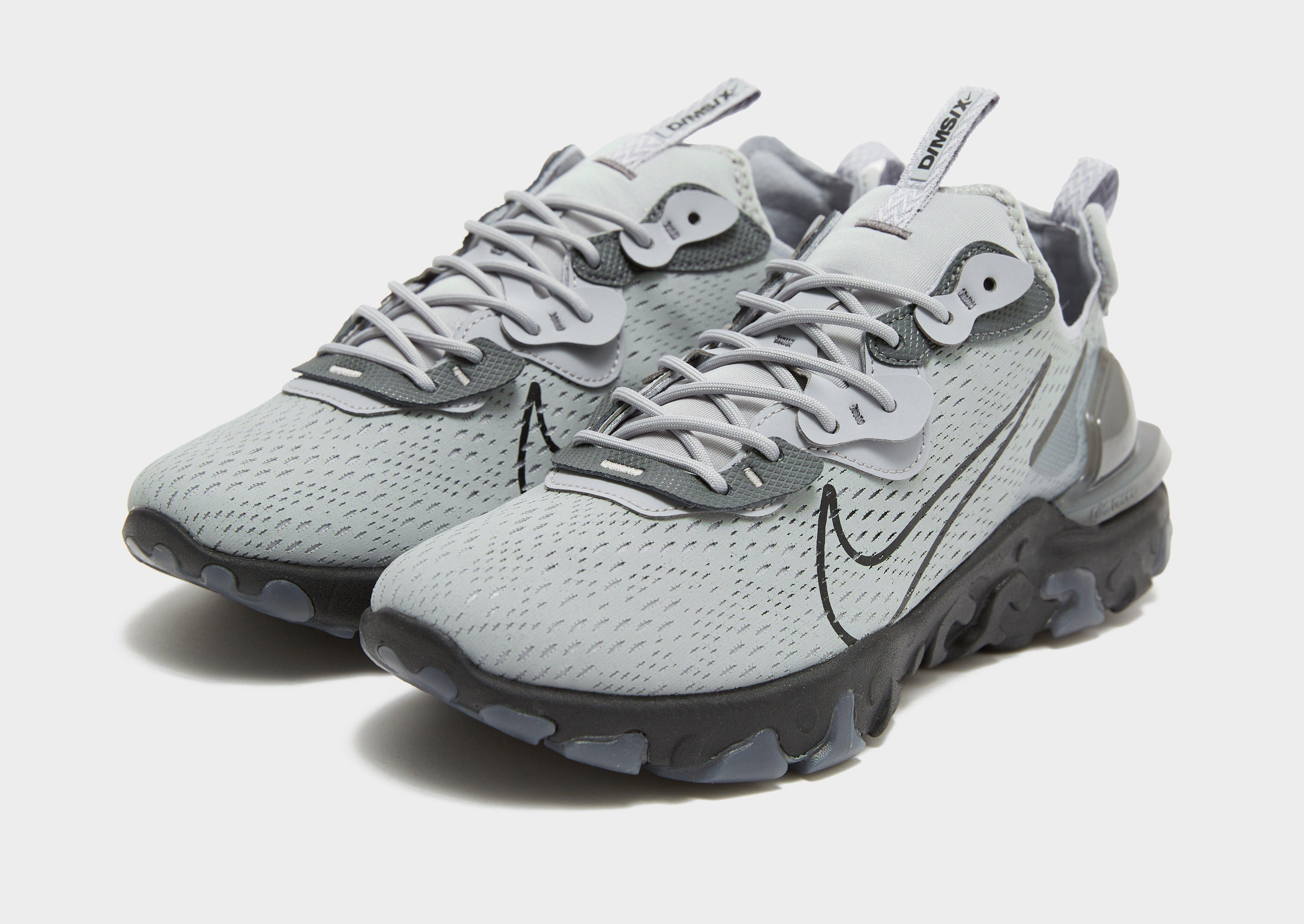 Nike react grey store mens