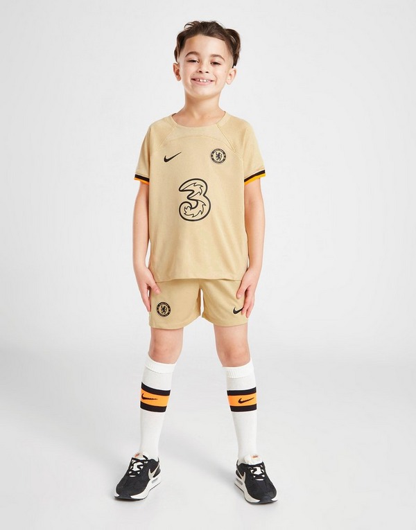 heelal In is genoeg Brown Nike Chelsea FC 2022/23 Third Kit Children | JD Sports UK