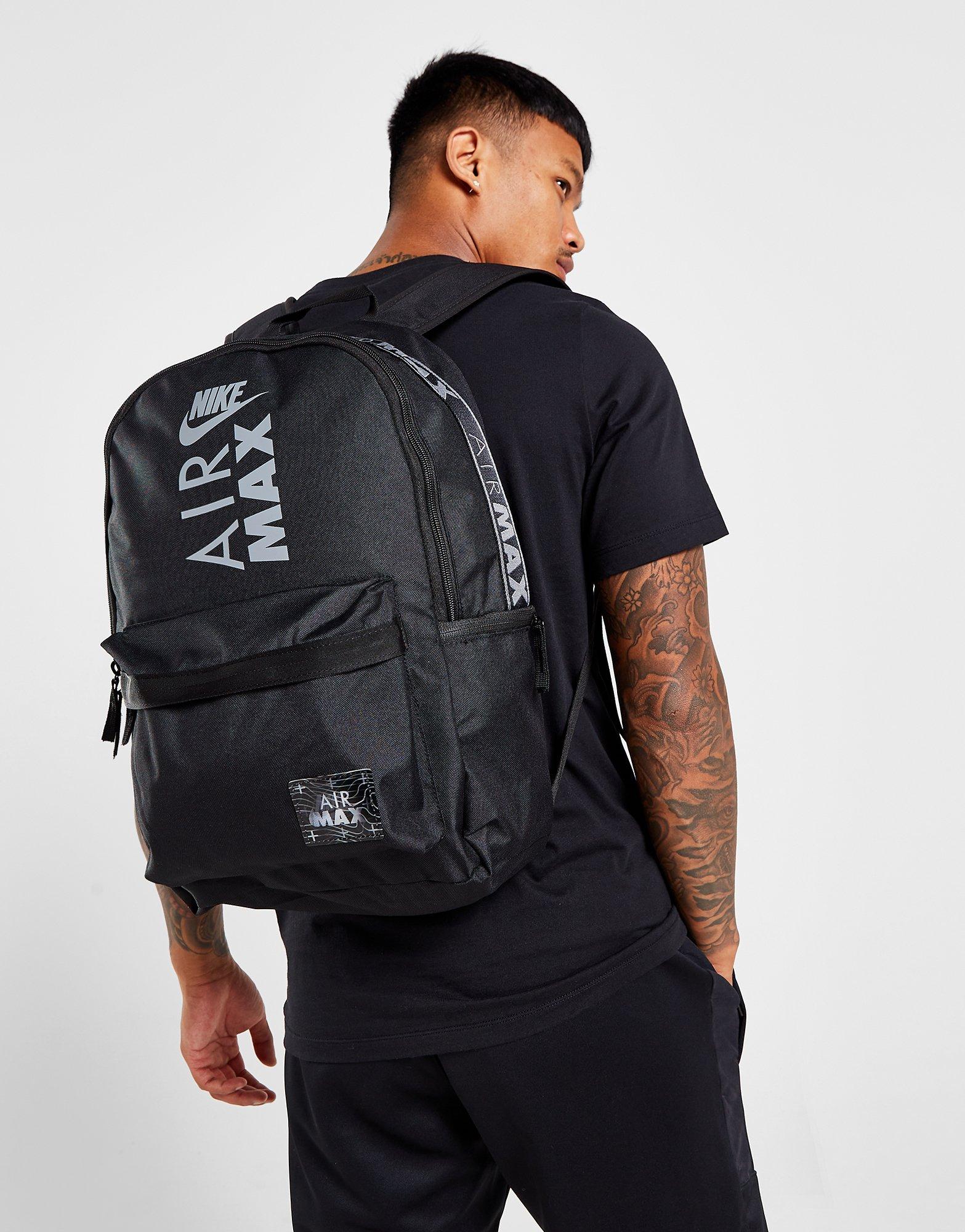 Black Nike Air Max Heritage Backpack | JD Sports UK