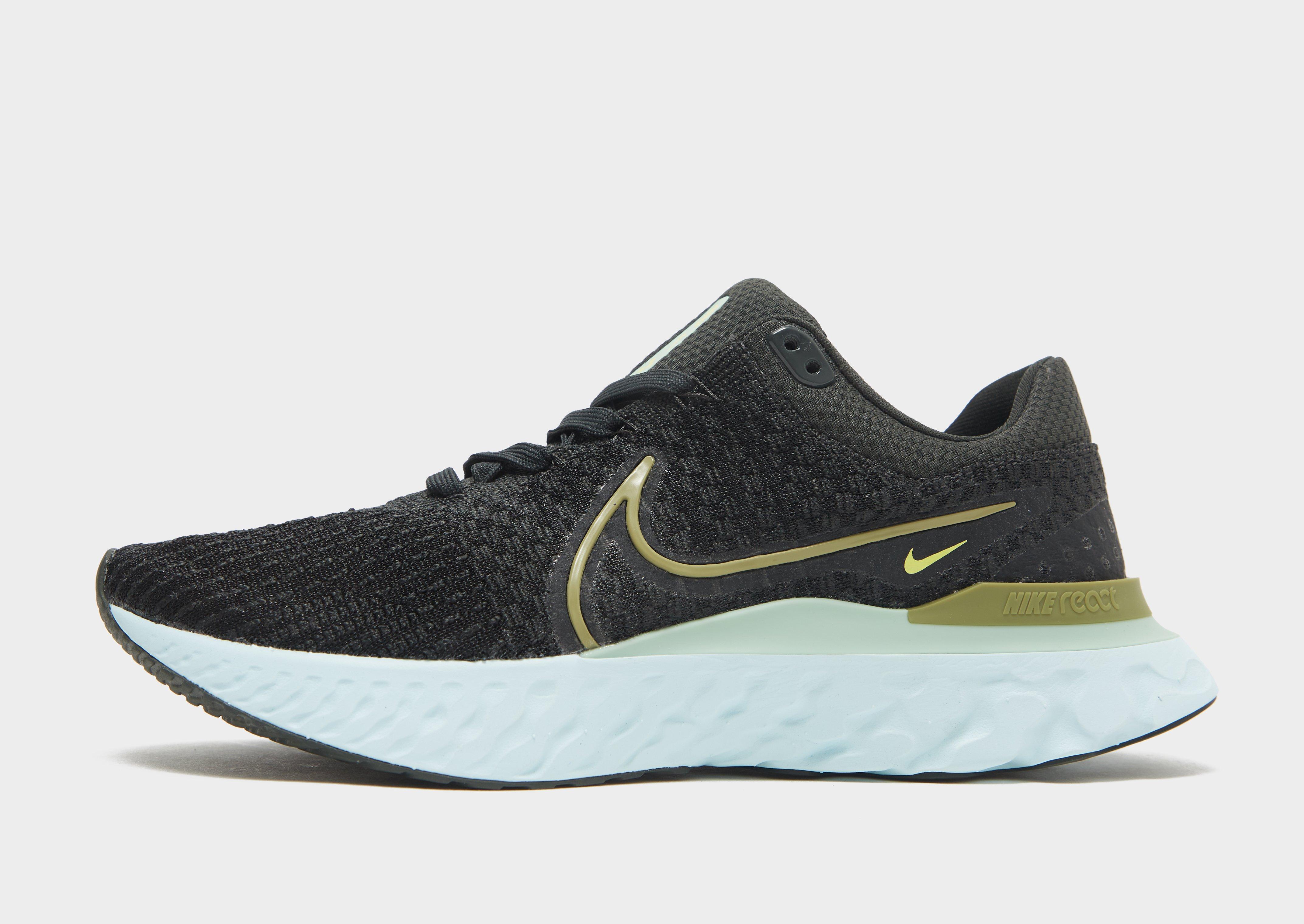 Blue Nike React Infinity Run Flyknit 3 